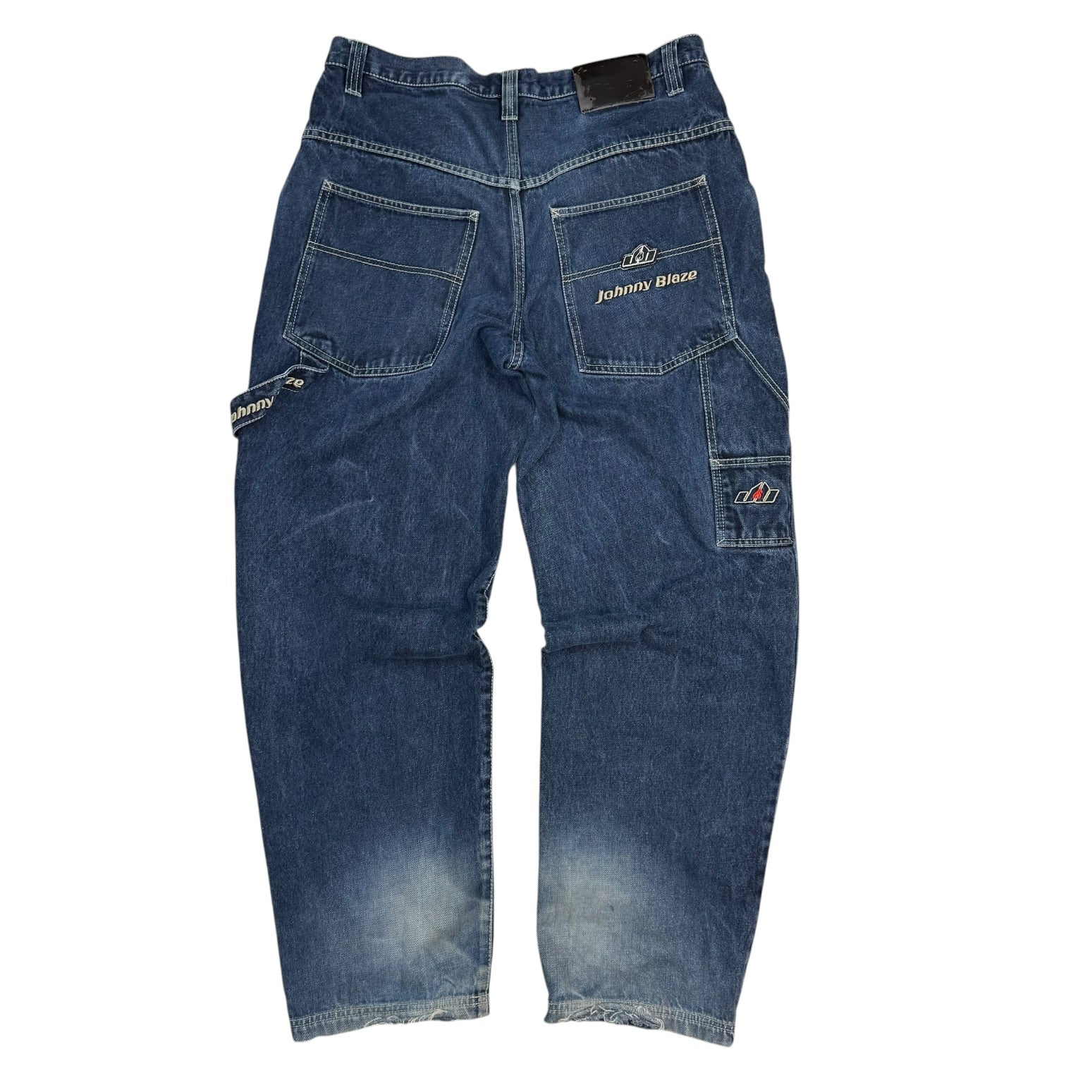 Vintage Y2K Johnny Blaze Denim Pants Dark Wash