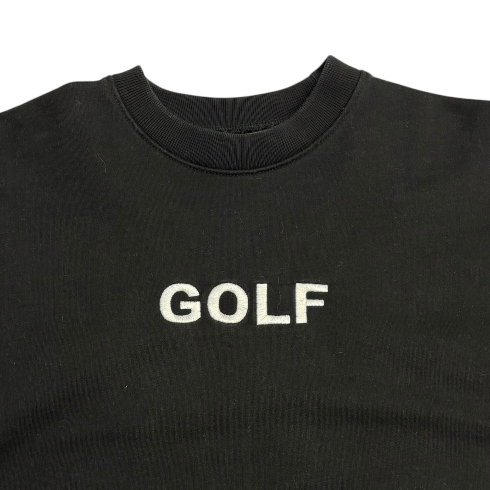 Golf Wang Basic Logo Crewneck Black