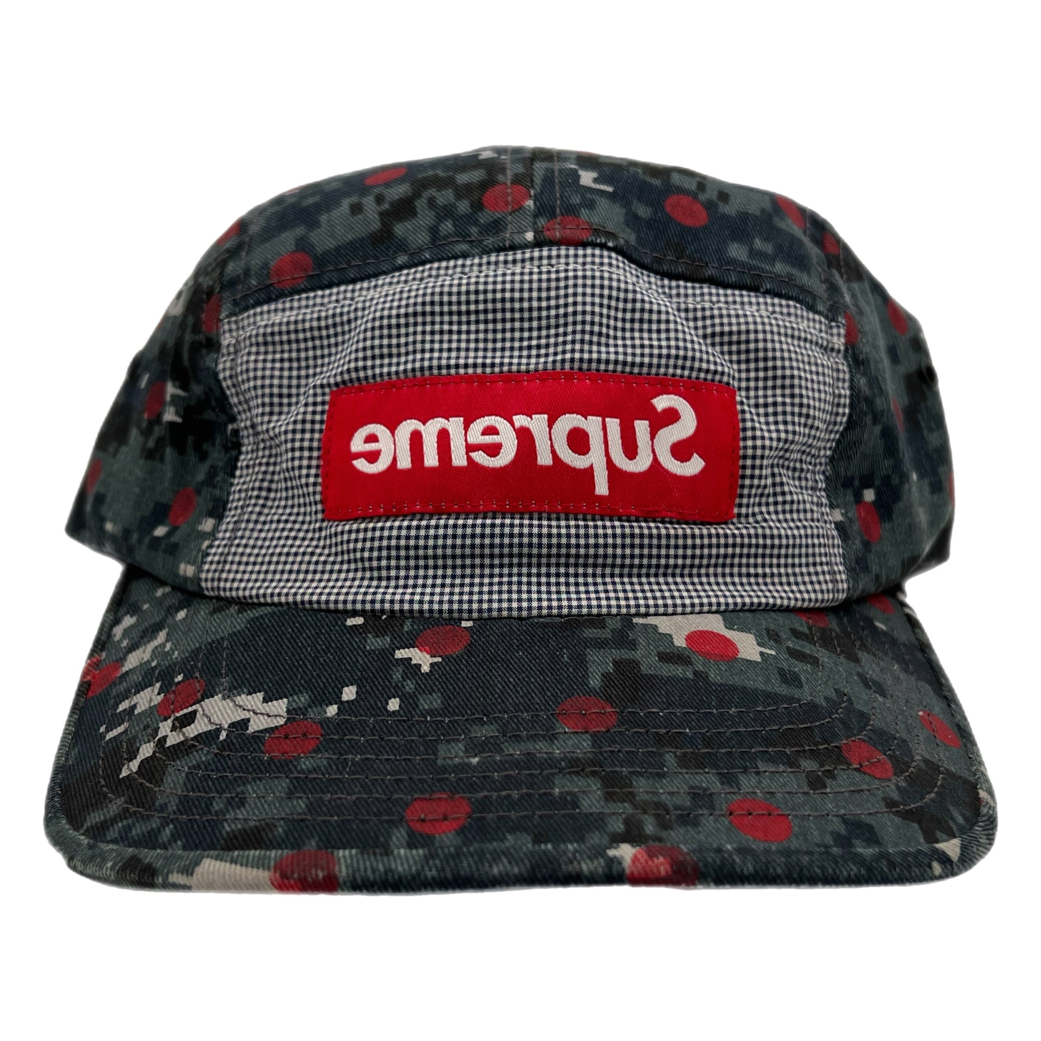 Supreme x Comme Des Garçon Box Logo Digi Camo SS13 Camp Hat