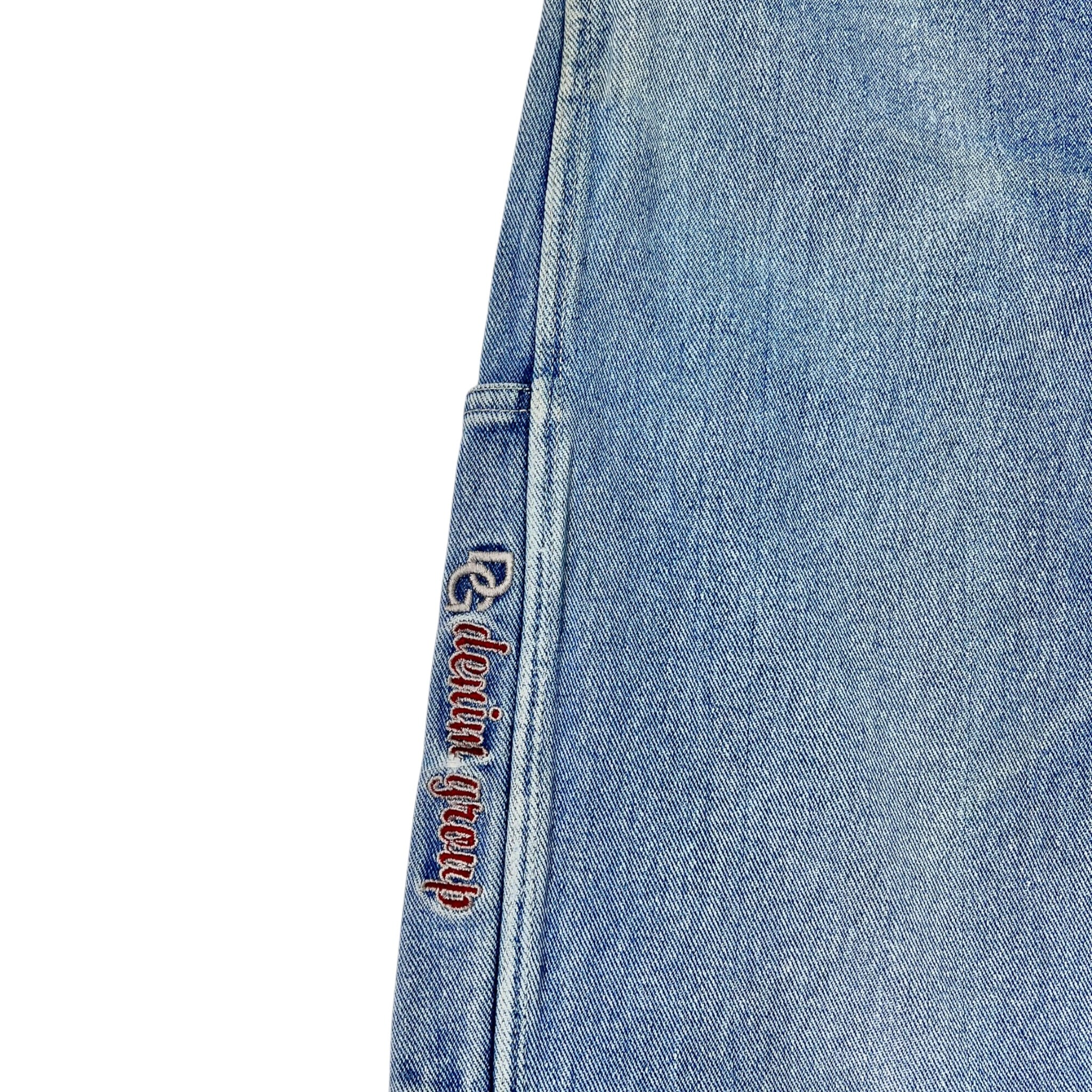 (W) Vintage Denim Group Light Wash Jeans