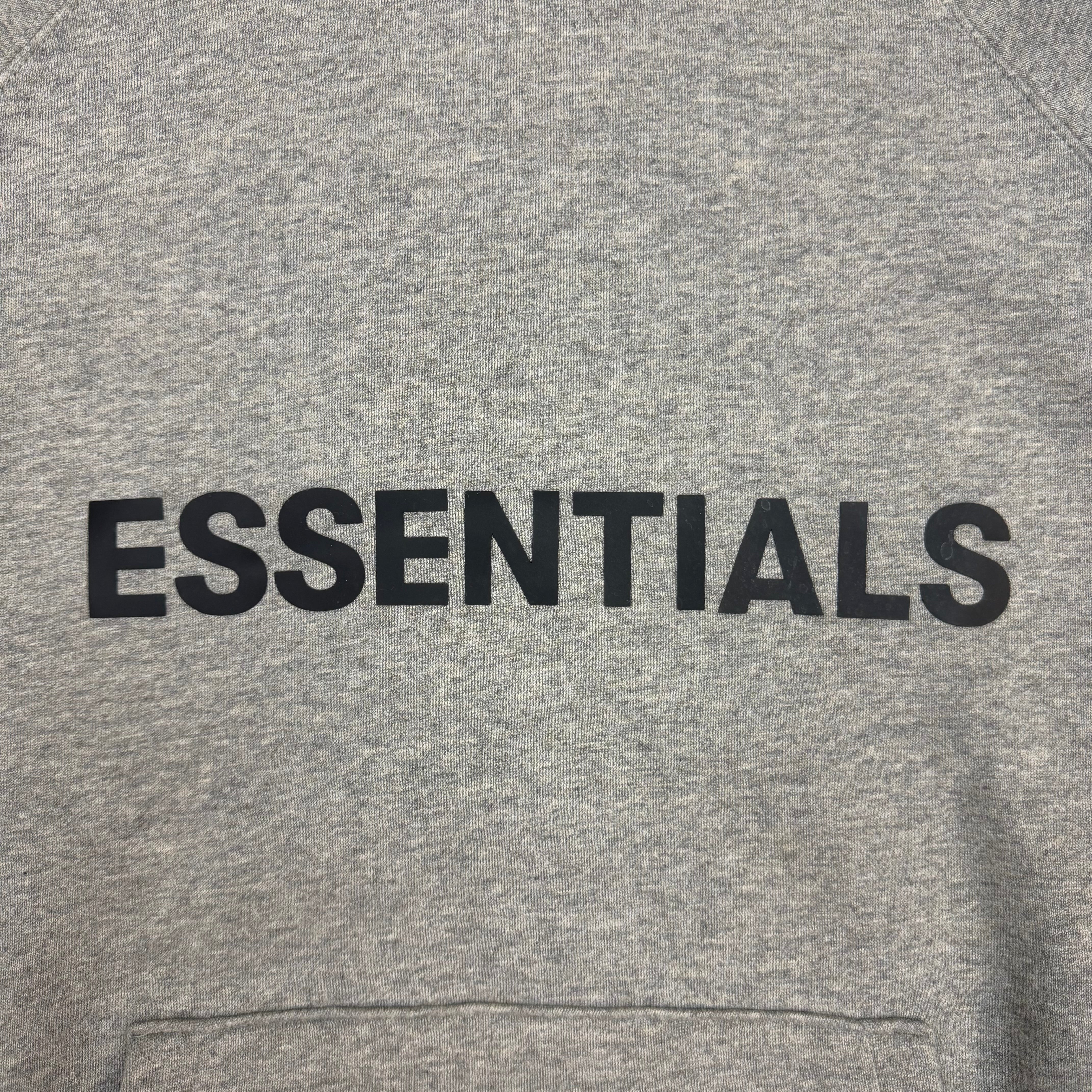 Fear Of God Essentials Hoodie Dark Heather Grey