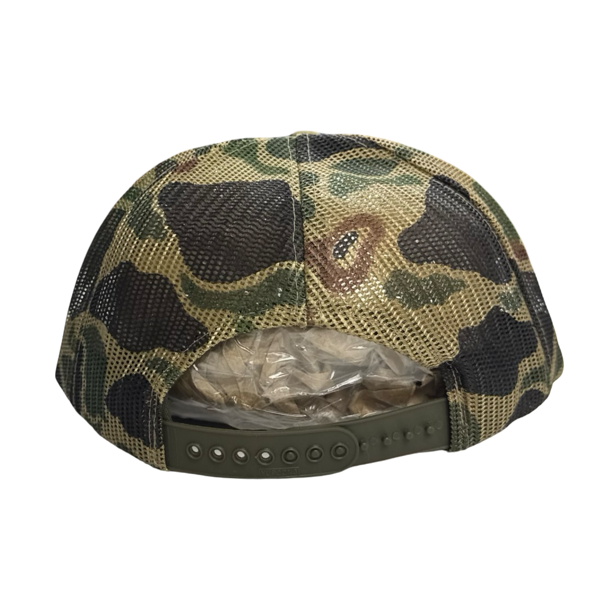 Vintage Camo Taxidermy “Name of Our Game” Trucker Hat