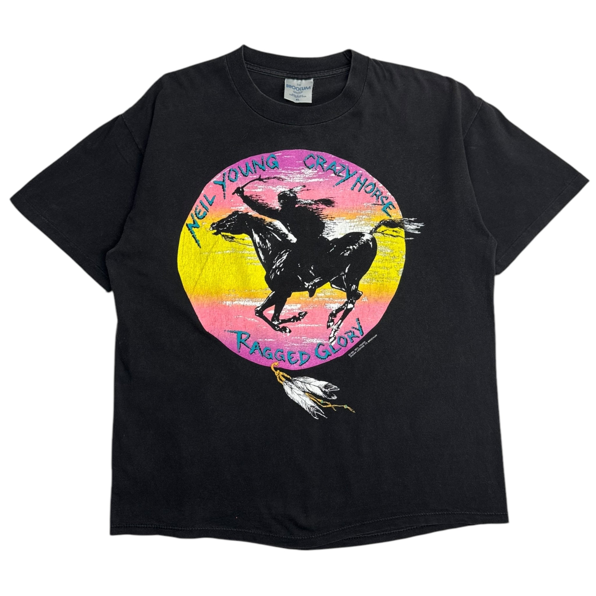 1991 Neil Young “Crazy Horse” Ragged Glory T-Shirt