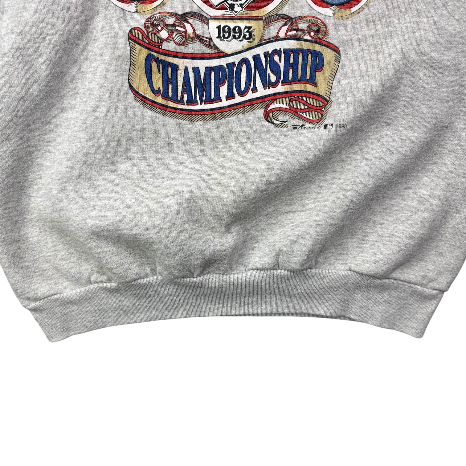 1993 World Series Championship Crewneck Grey