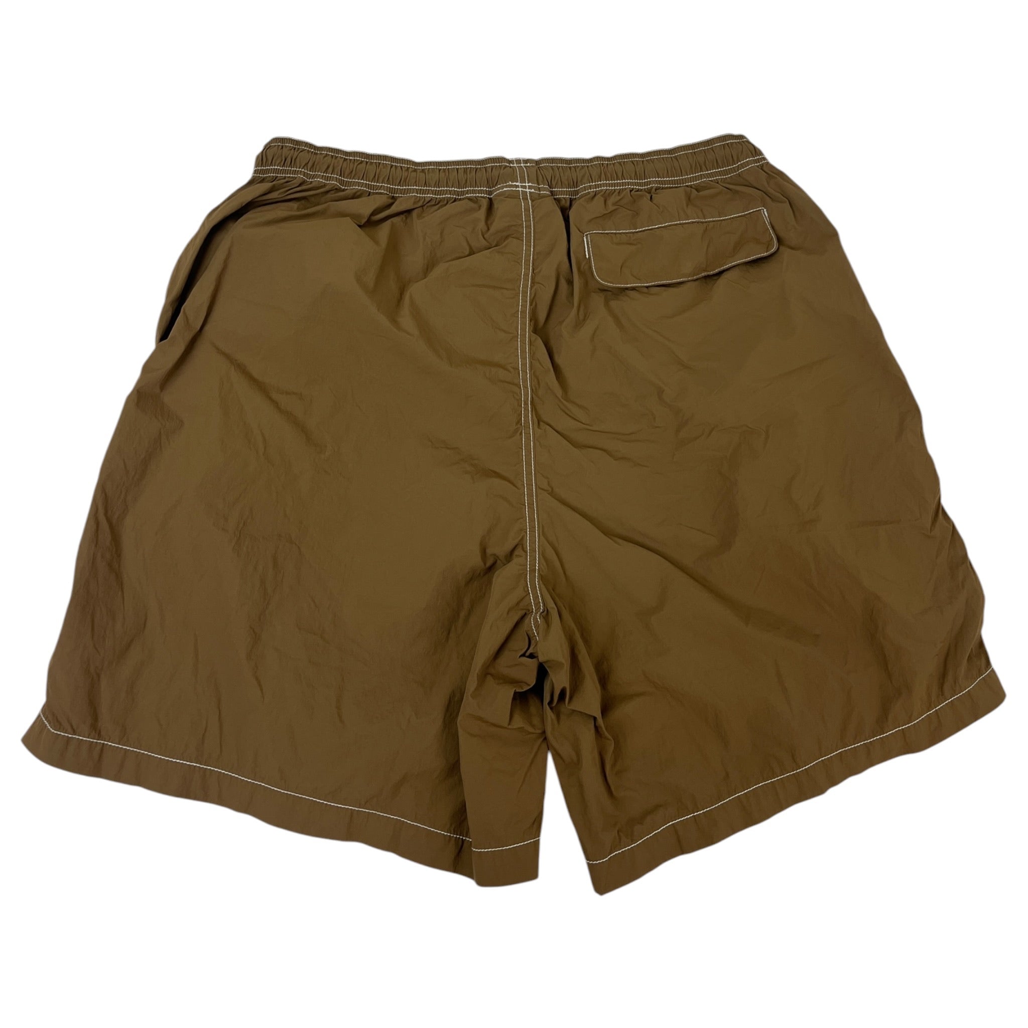 Stussy Big Stock Nylon Shorts Brown