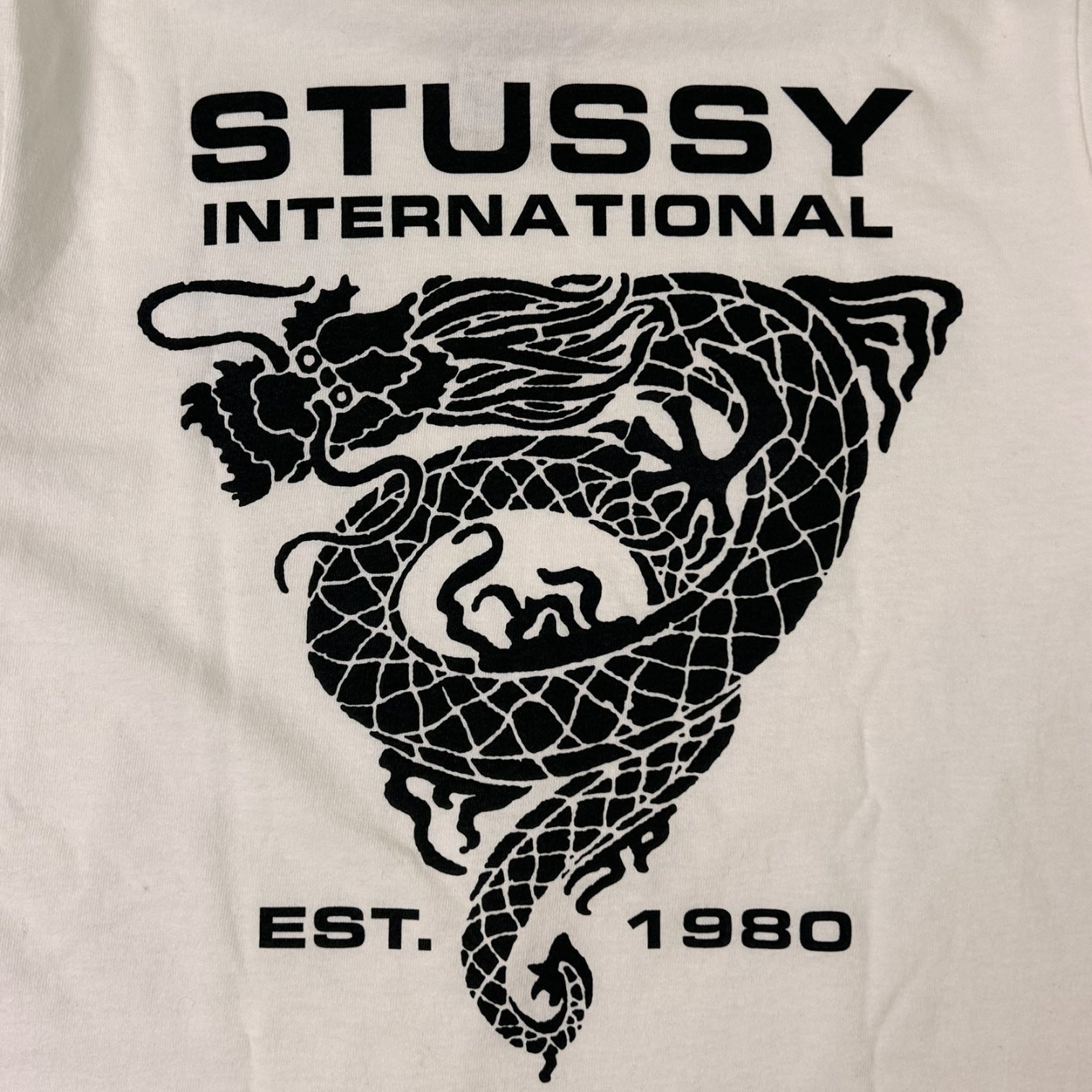 Stussy Dragon T-Shirt White