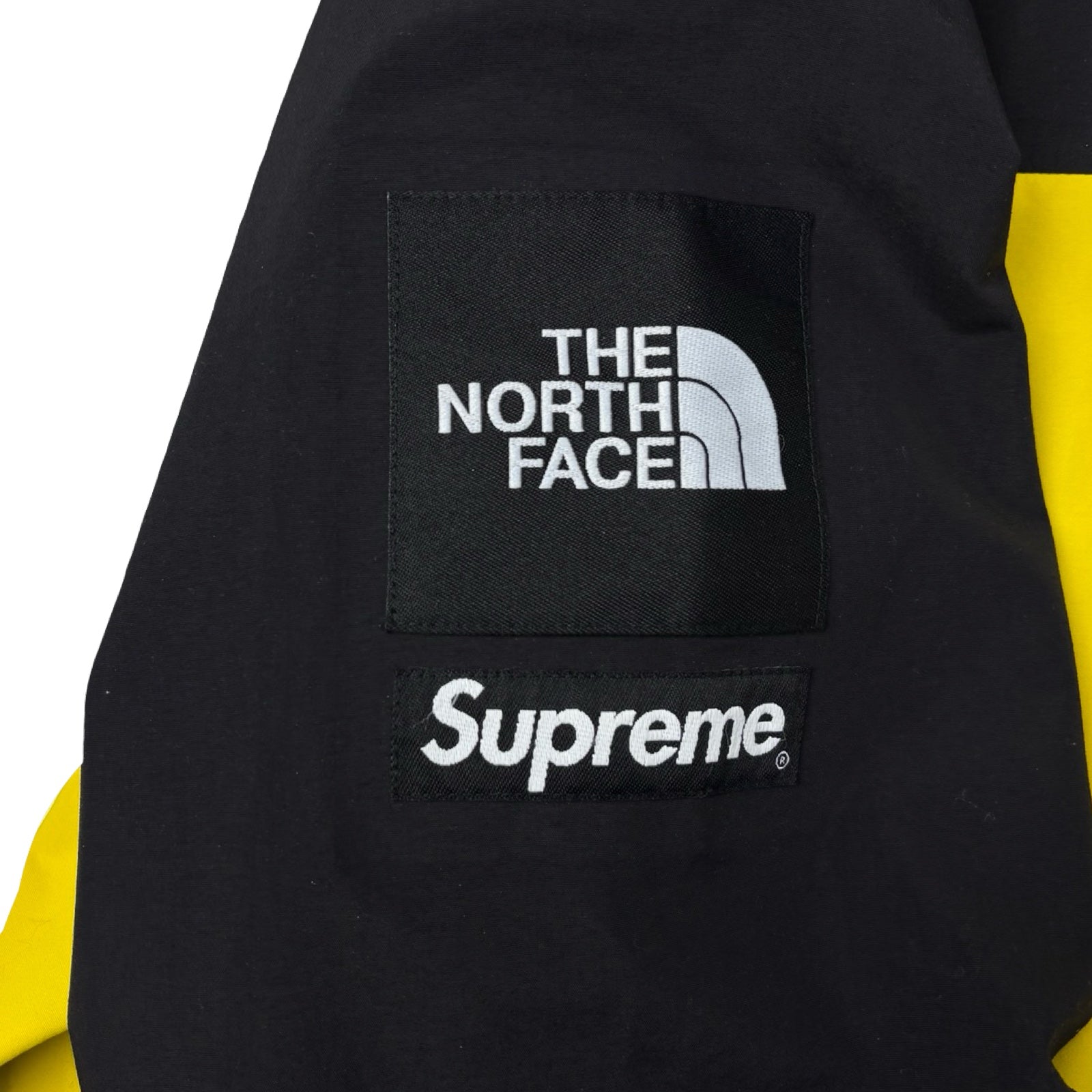 Supreme x The North Face Taped Seam Shell Jacket Yellow
