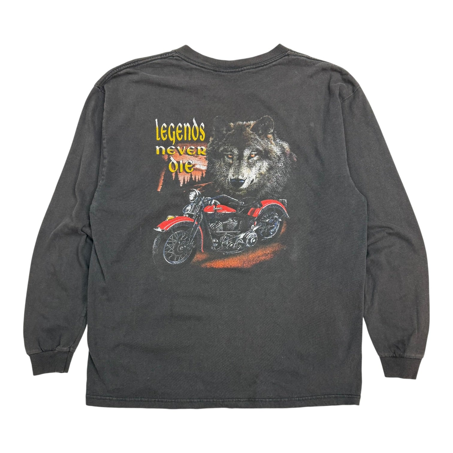 Choppers Of Outerbanks ‘Legends Never Die’ L/S Tee Black