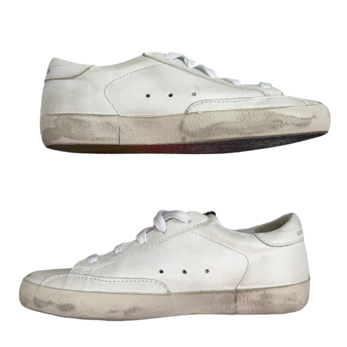 (W) Golden Goose Super Star Sneaker White (Used)
