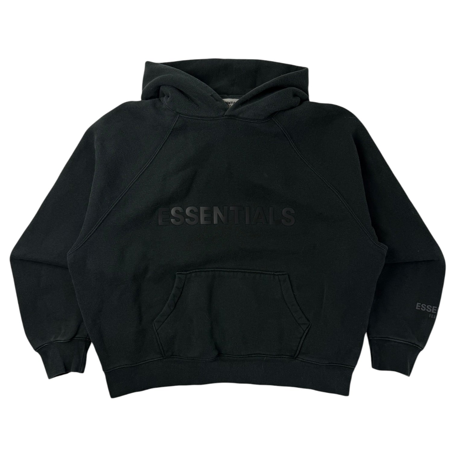 Fear of God Essentials Hoodie Black