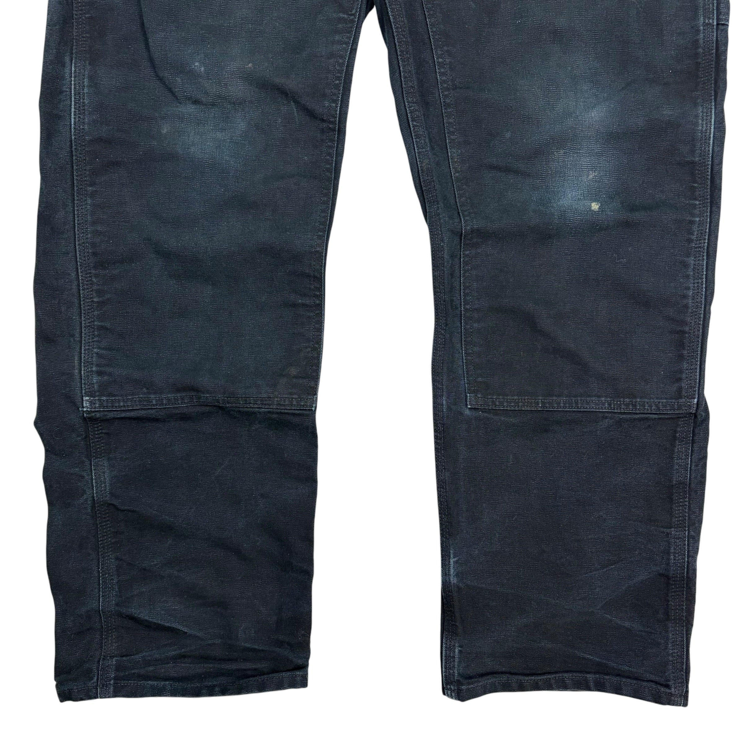 Vintage Carhartt Double Knee Pants Black