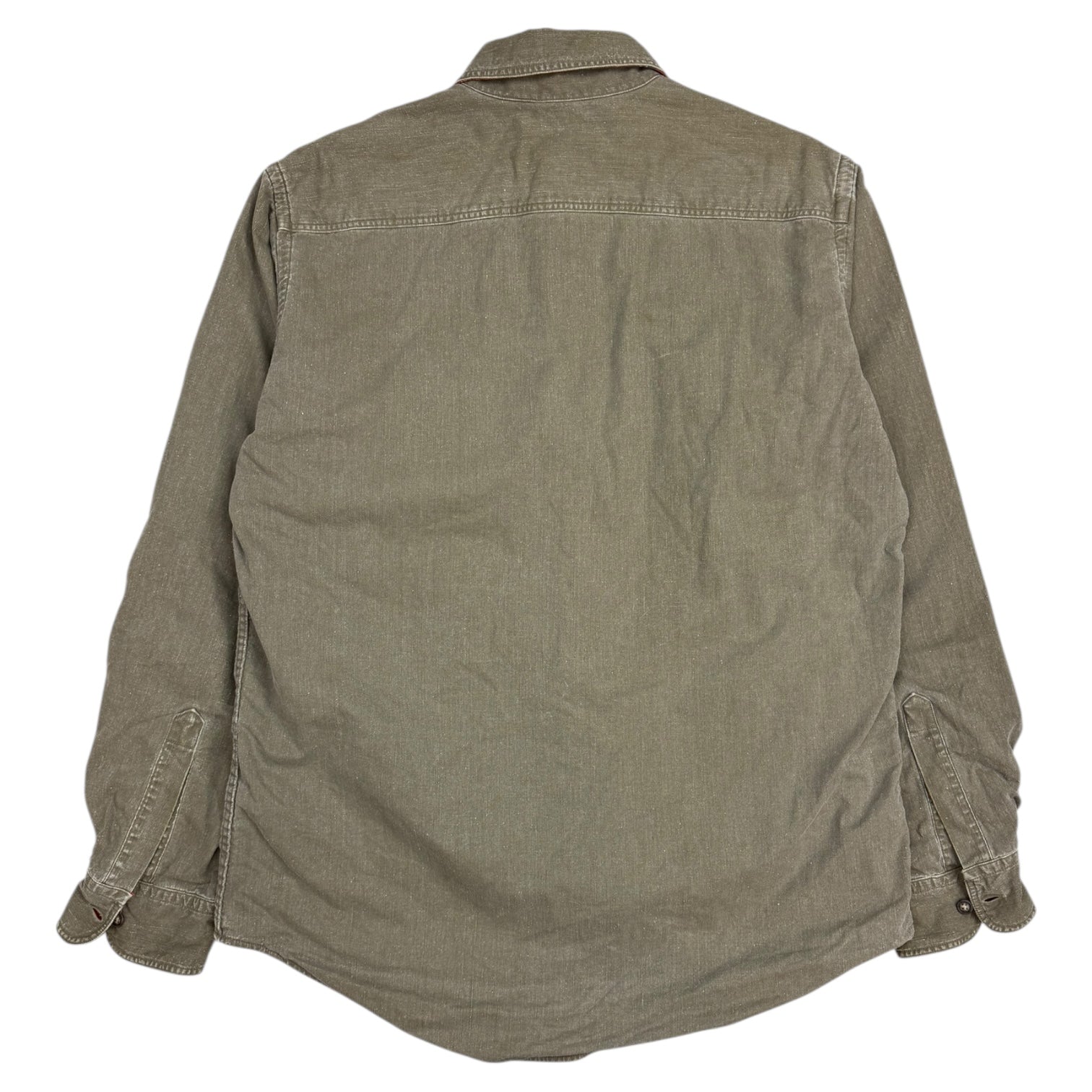 Vintage LL Bean Button Up Shirt Light Brown