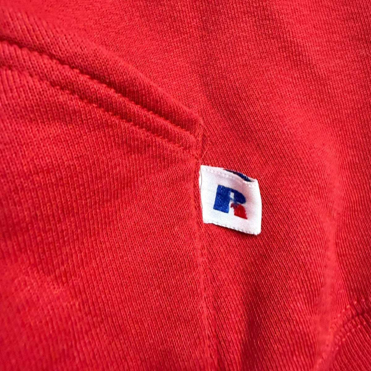 Vintage Russell Athletics Hoodie Red