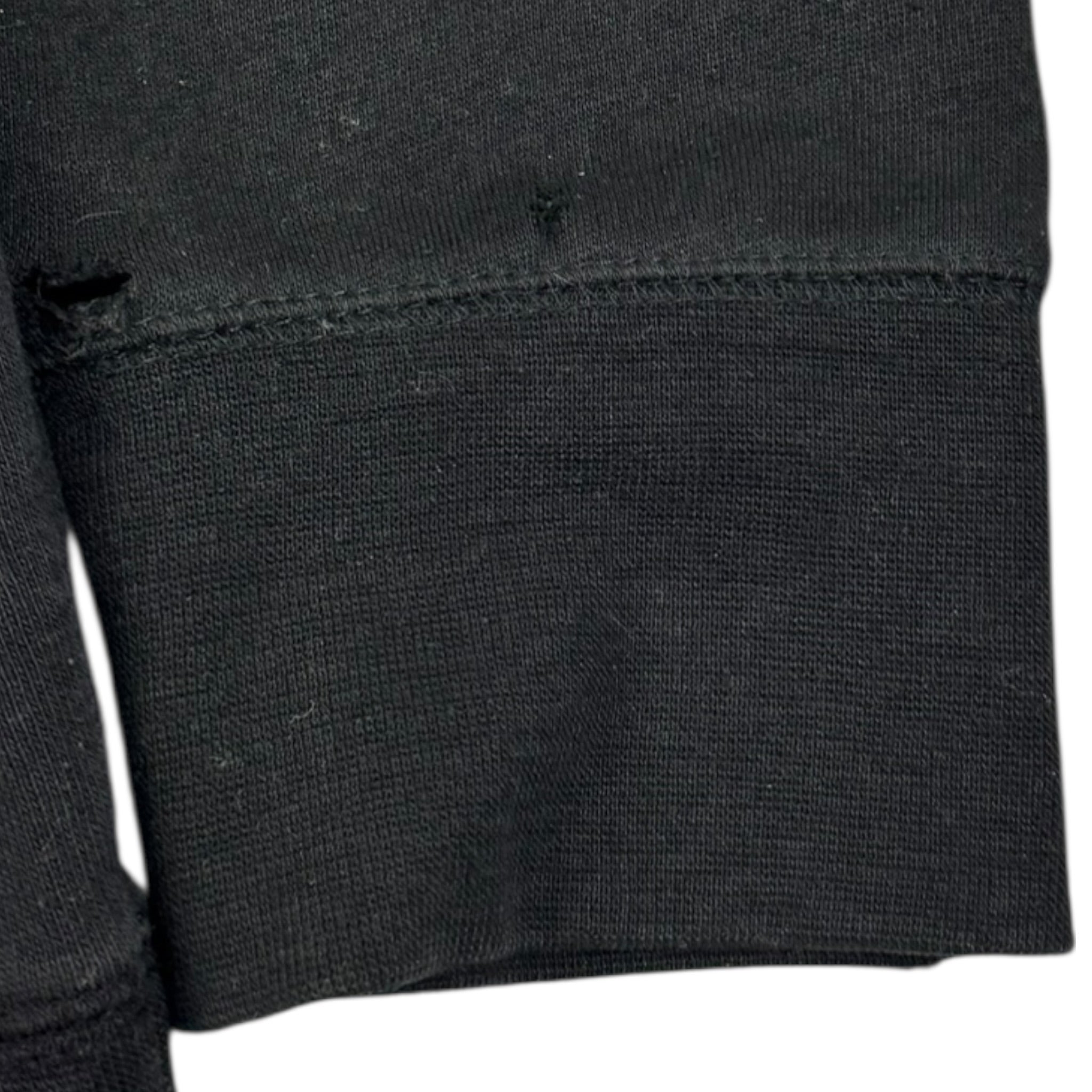 Vintage Vision Streetwear Skeleton Zip Up Hoodie