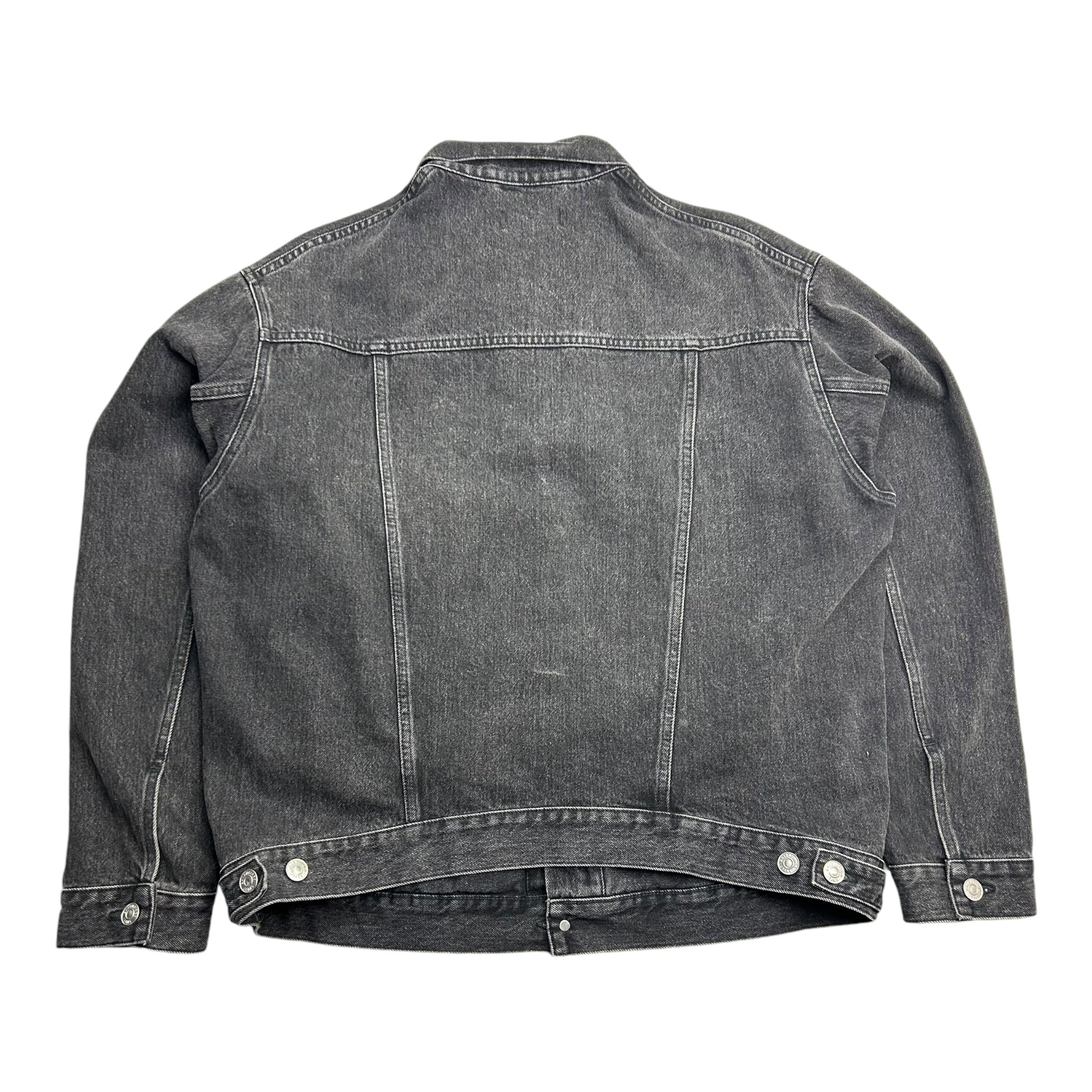 Balenciaga jean jacket black online