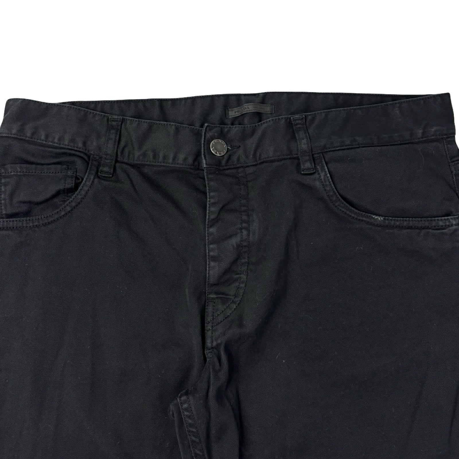 Prada Tapered Trouser Pant Dark Grey