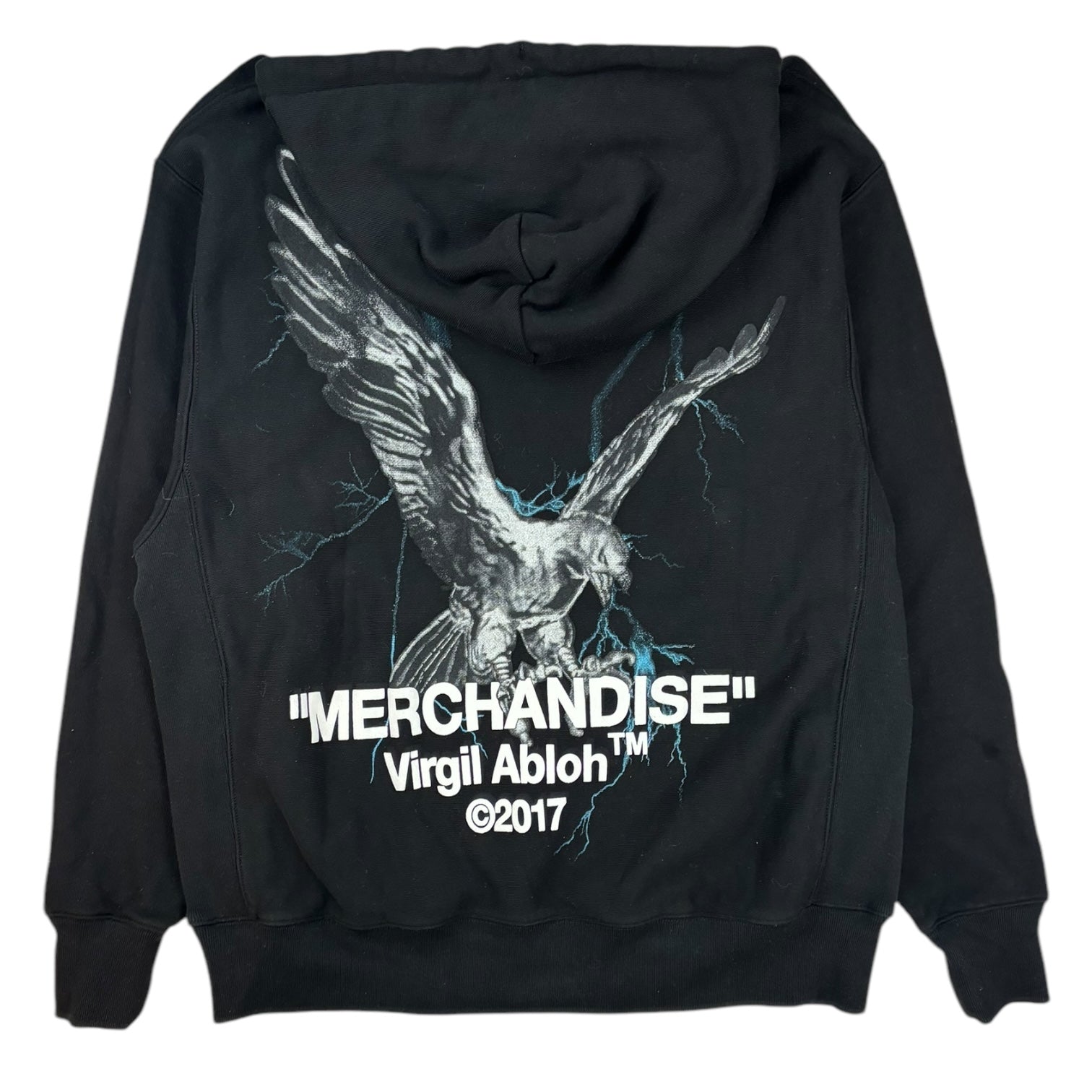 2017 Virgil Abloh x Travis Scott “Merchandise” Hoodie Black