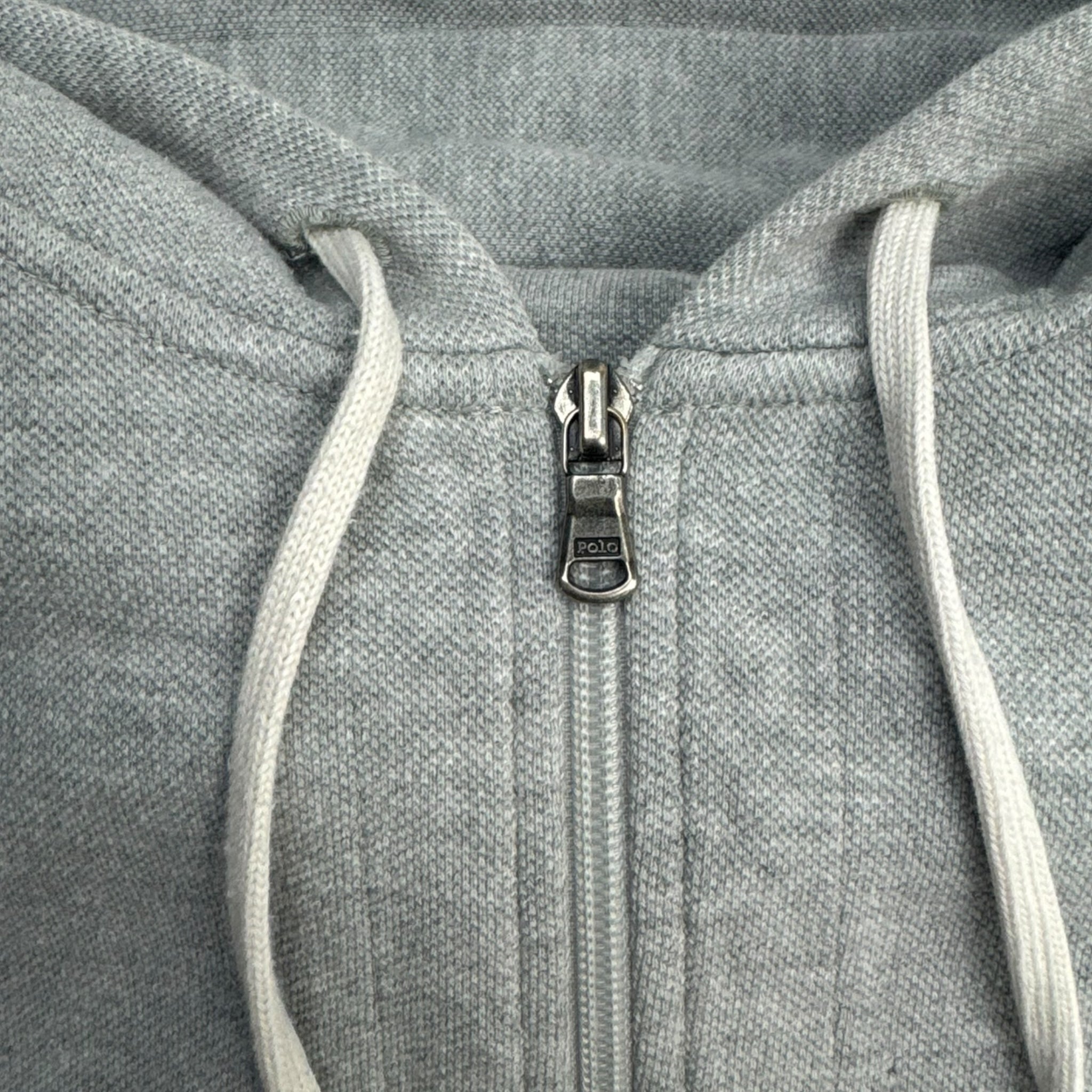 Vintage Polo Ralph Lauren Zip Up Hoodie Grey