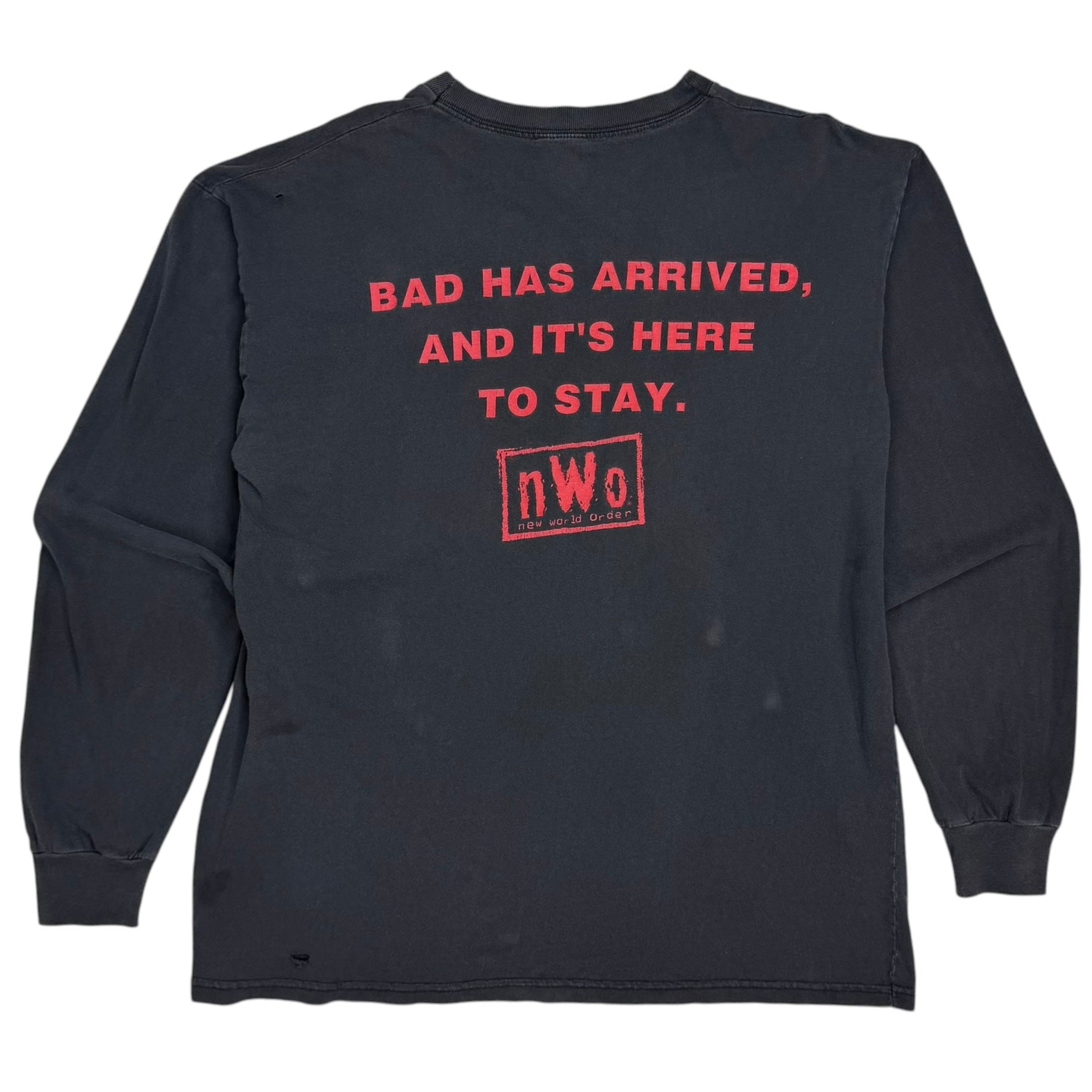 1998 New World Order “Bad Has Arrived” Long Sleeve Black
