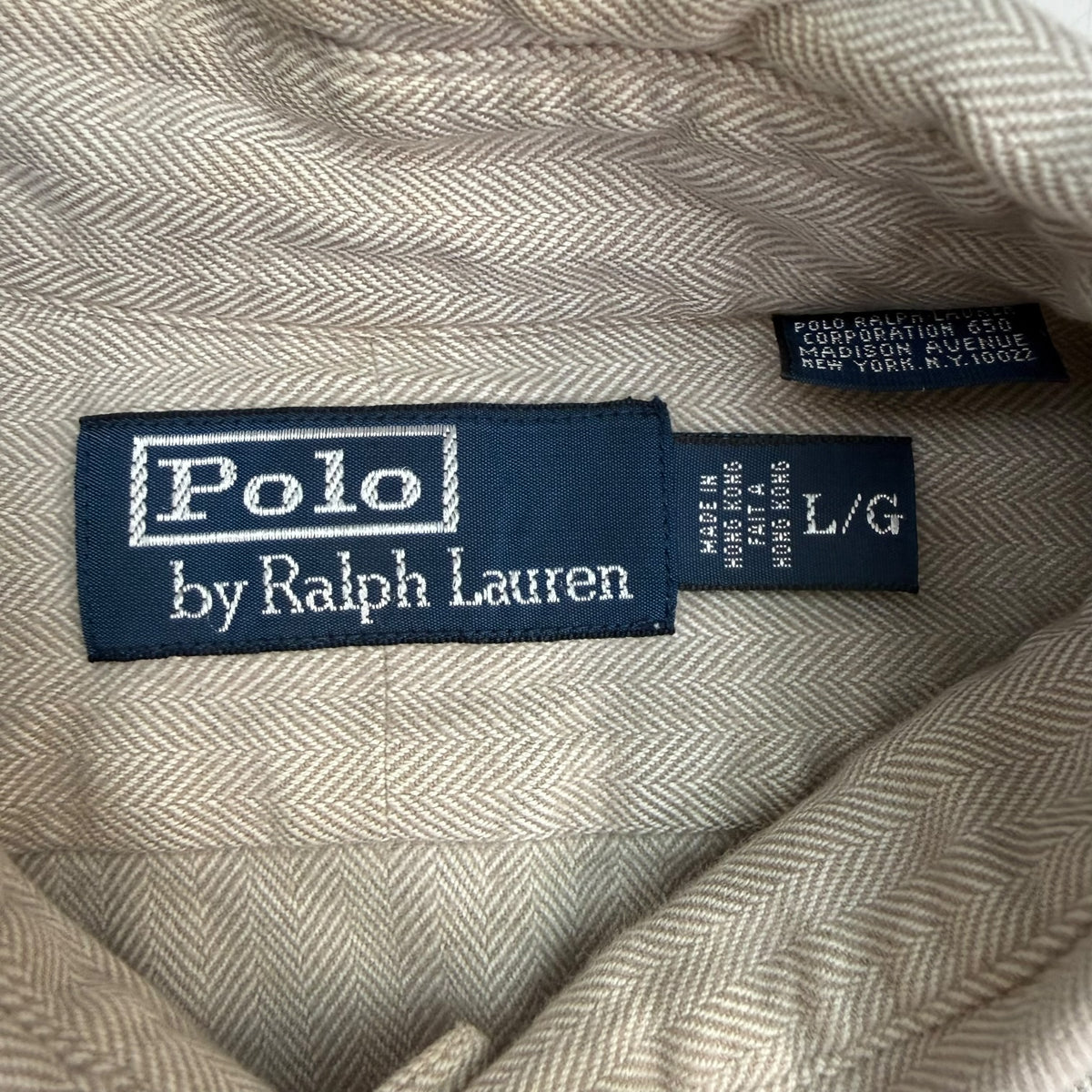 Vintage Polo Ralph Lauren Button Up Shirt Cream