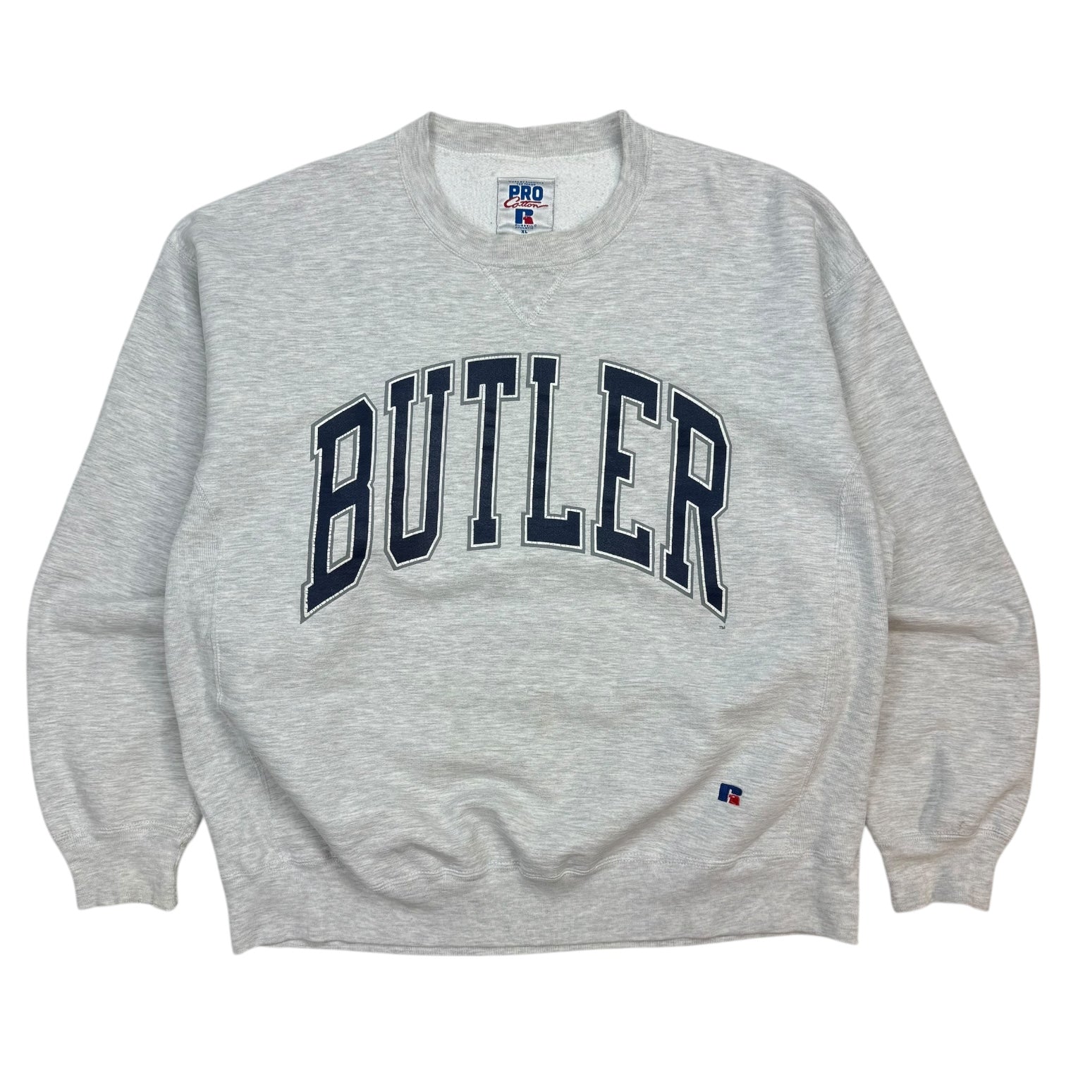 Vintage Russell Athletic Butler Crewneck Grey