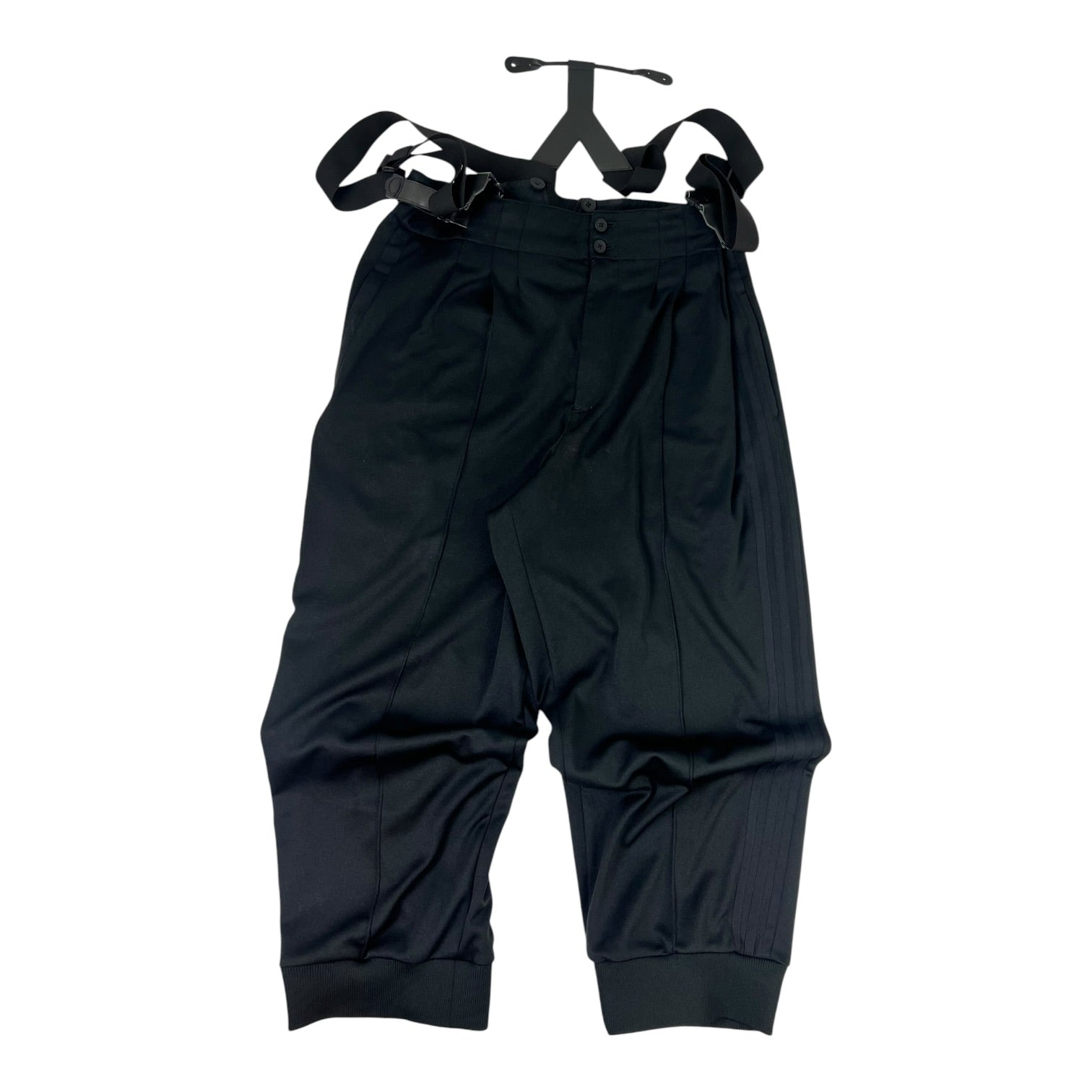 Yohji Yamamoto x Adidas Y-3 Wide Leg Pants Detachable Suspenders