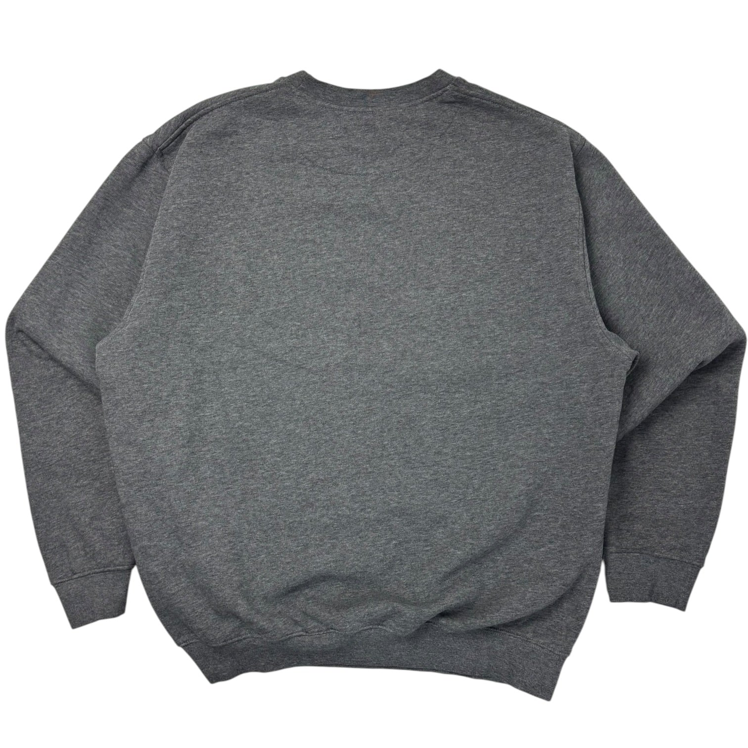Vintage Nike Pullover Tonal Crewneck Dark Grey