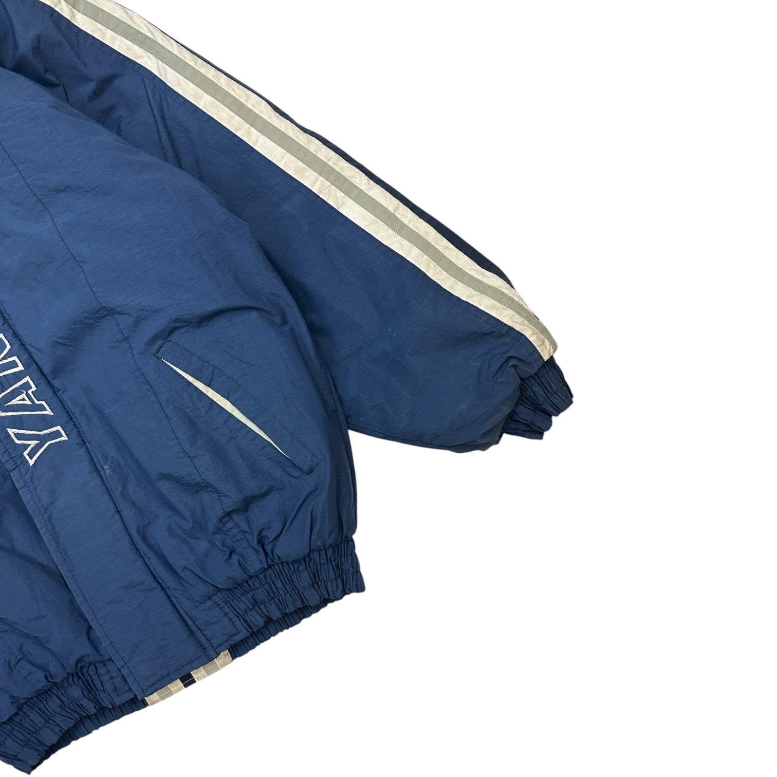 Vintage Starter New York Yankees Zip Up Windbreaker Jacket Blue