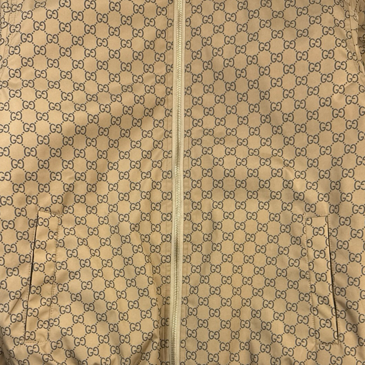Gucci Monogrammed Cotton-Blend Canvas Bomber Jacket