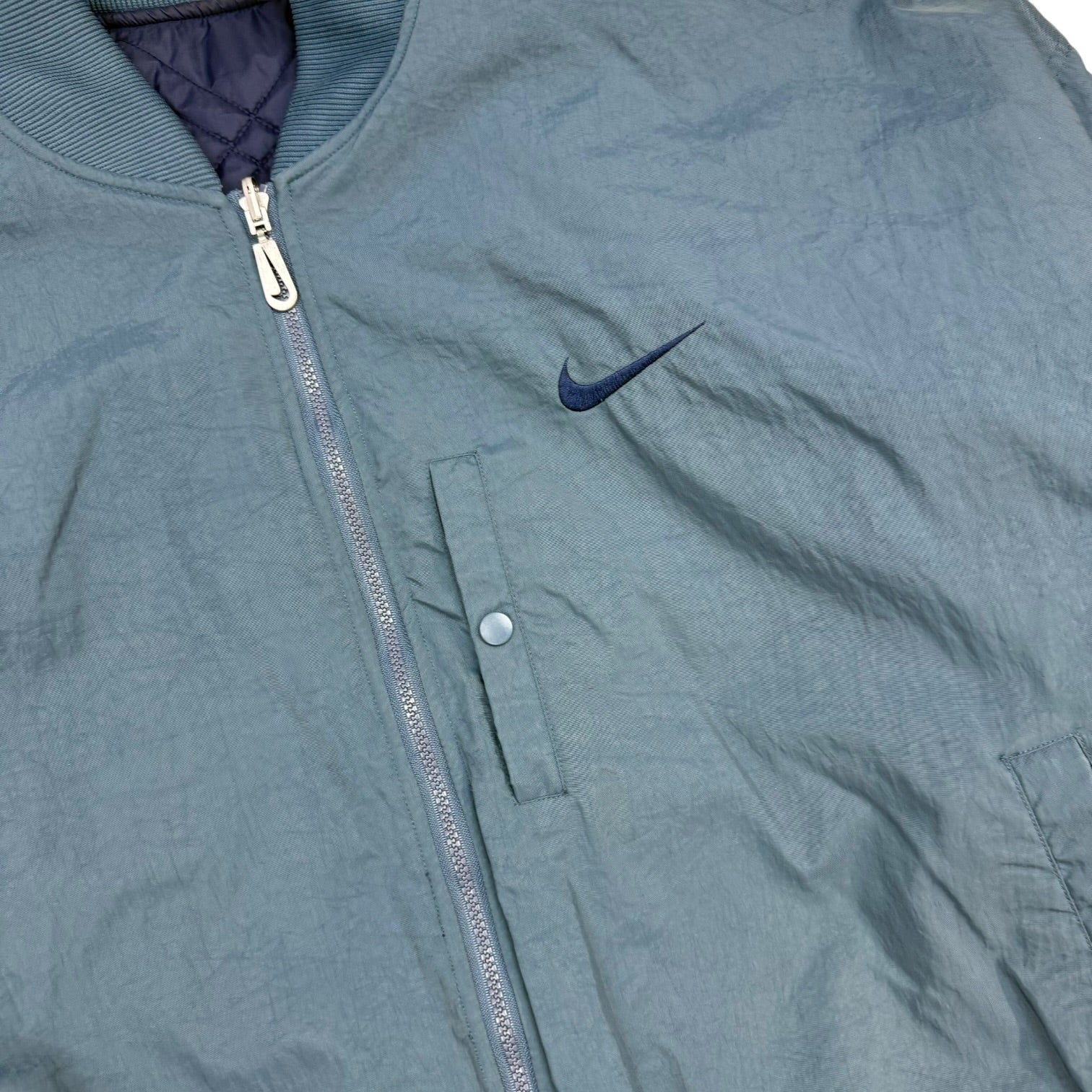 Vintage Nike Reversible Jacket Blue