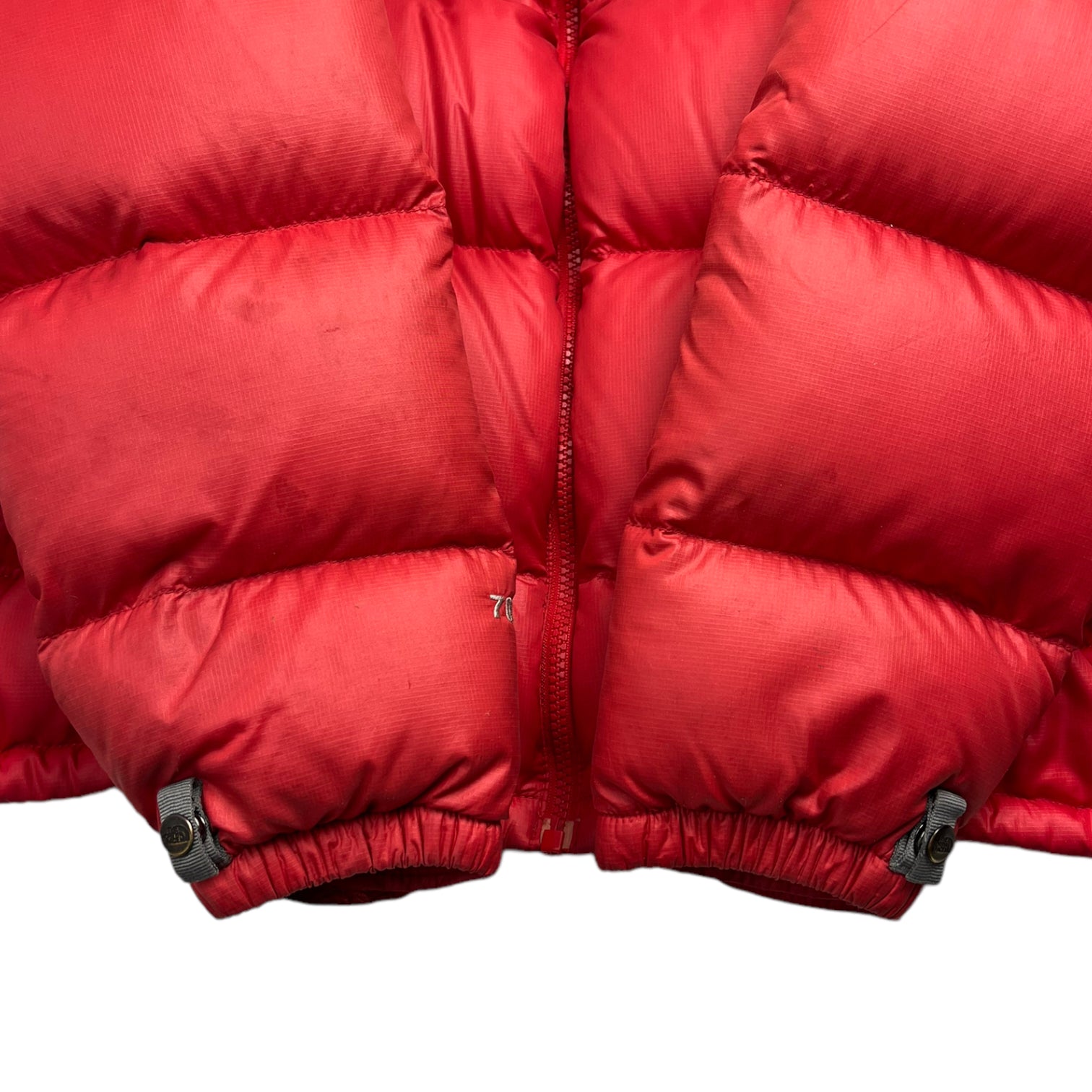 Coral puffer outlet jacket