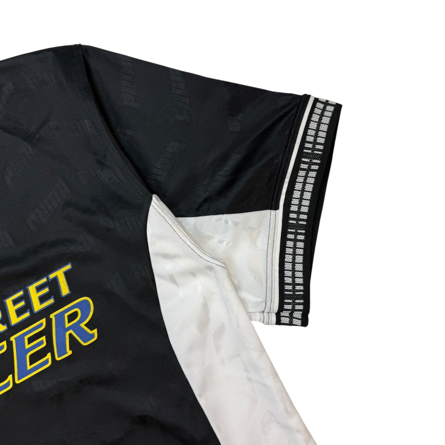 Vintage Puma Street Soccer Jersey Black/White