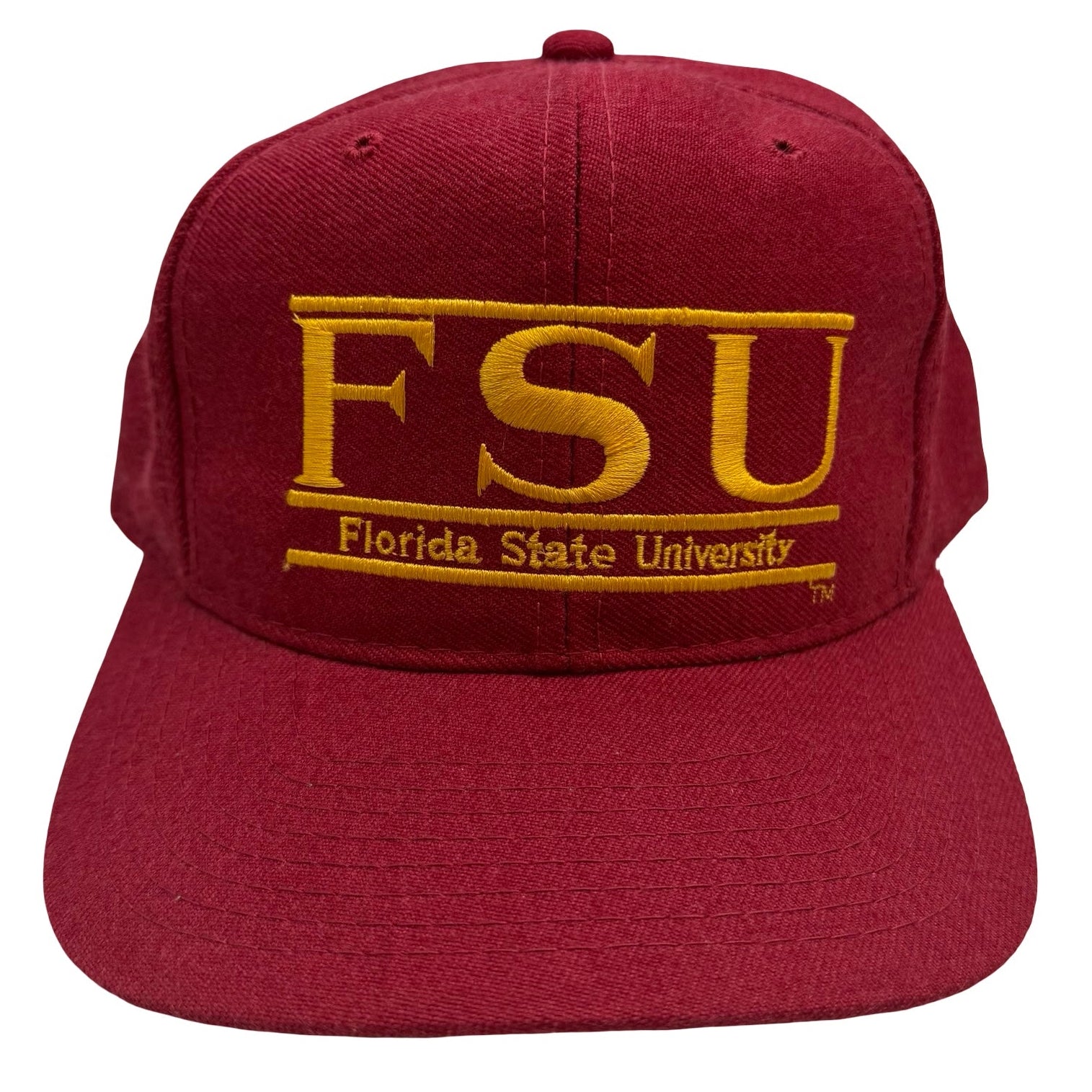 Vintage Florida State University The Game Snapback Red