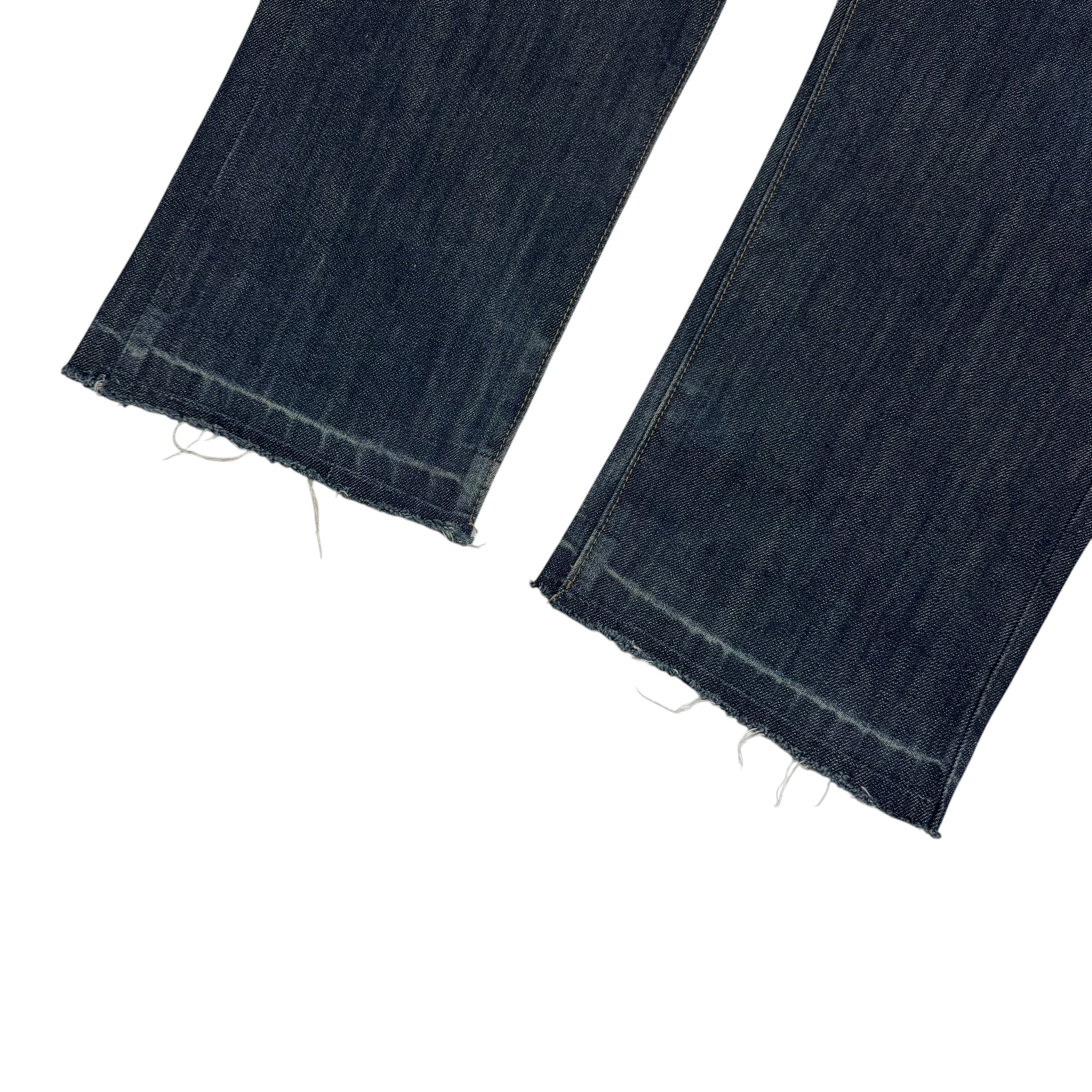 Billionaire Boys Club Running Dog Raw Denim Jeans Navy