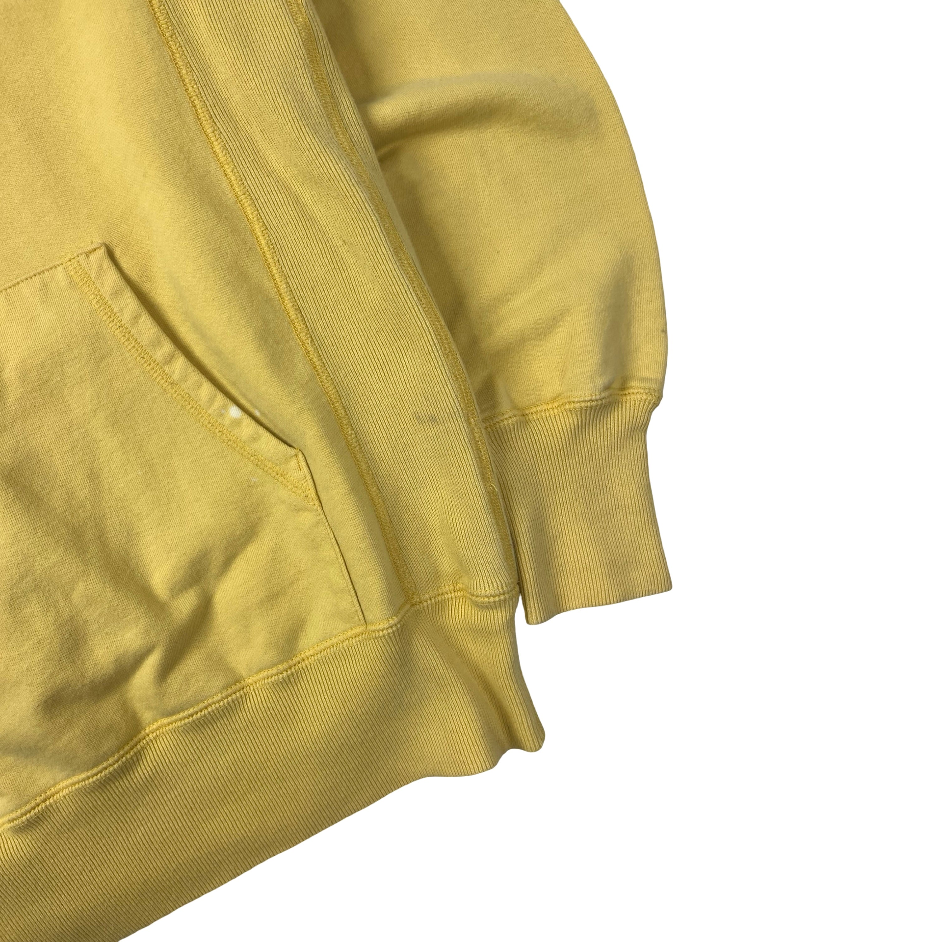 Aime Leon Dore Stock Logo Hoodie Pale Yellow