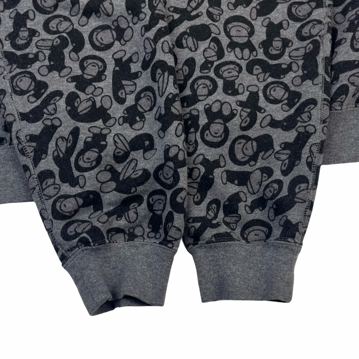 BAPE A Bathing Ape Baby Milo All Over Print Full-Zip Hoodie