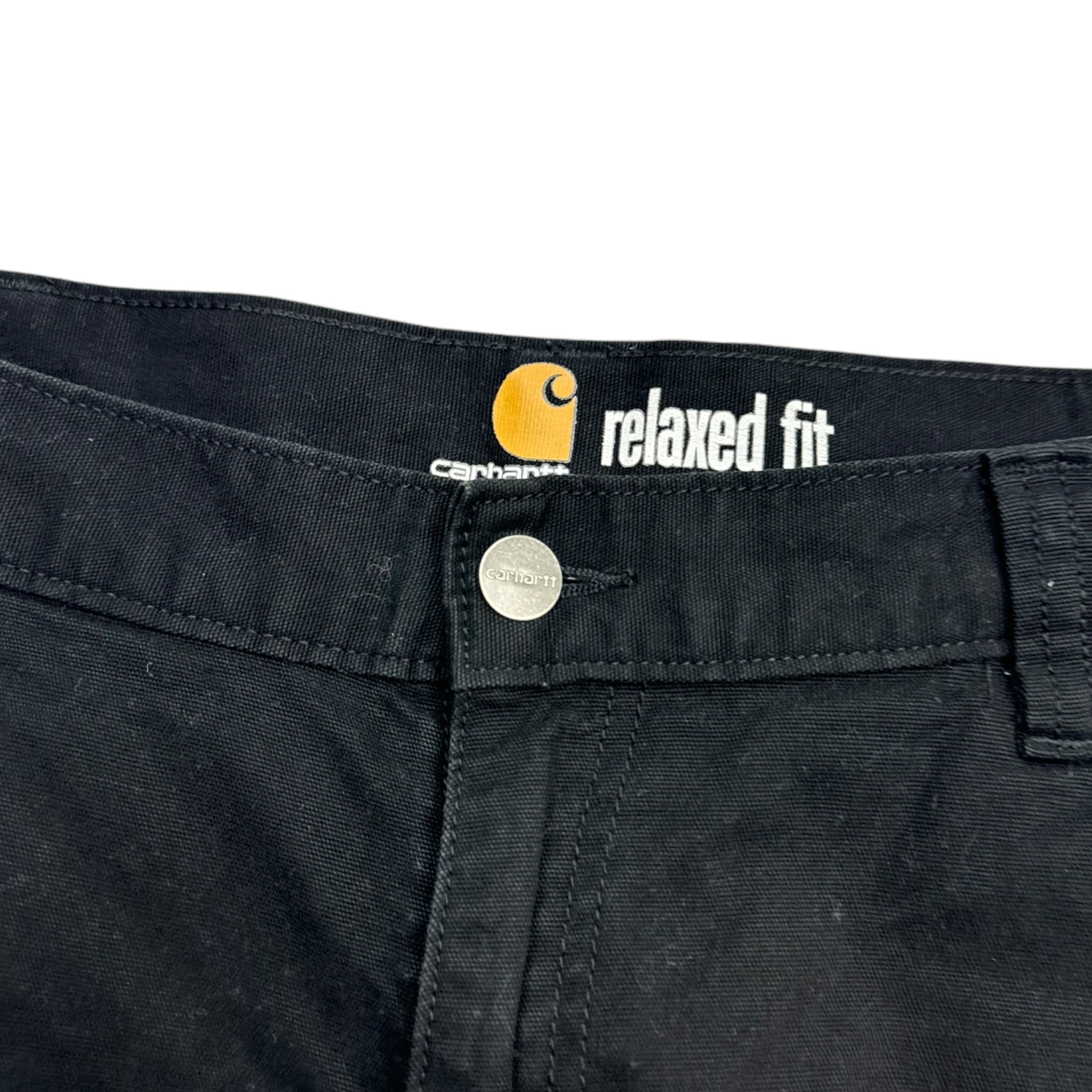 Carhartt Straight Leg Denim Pants Black