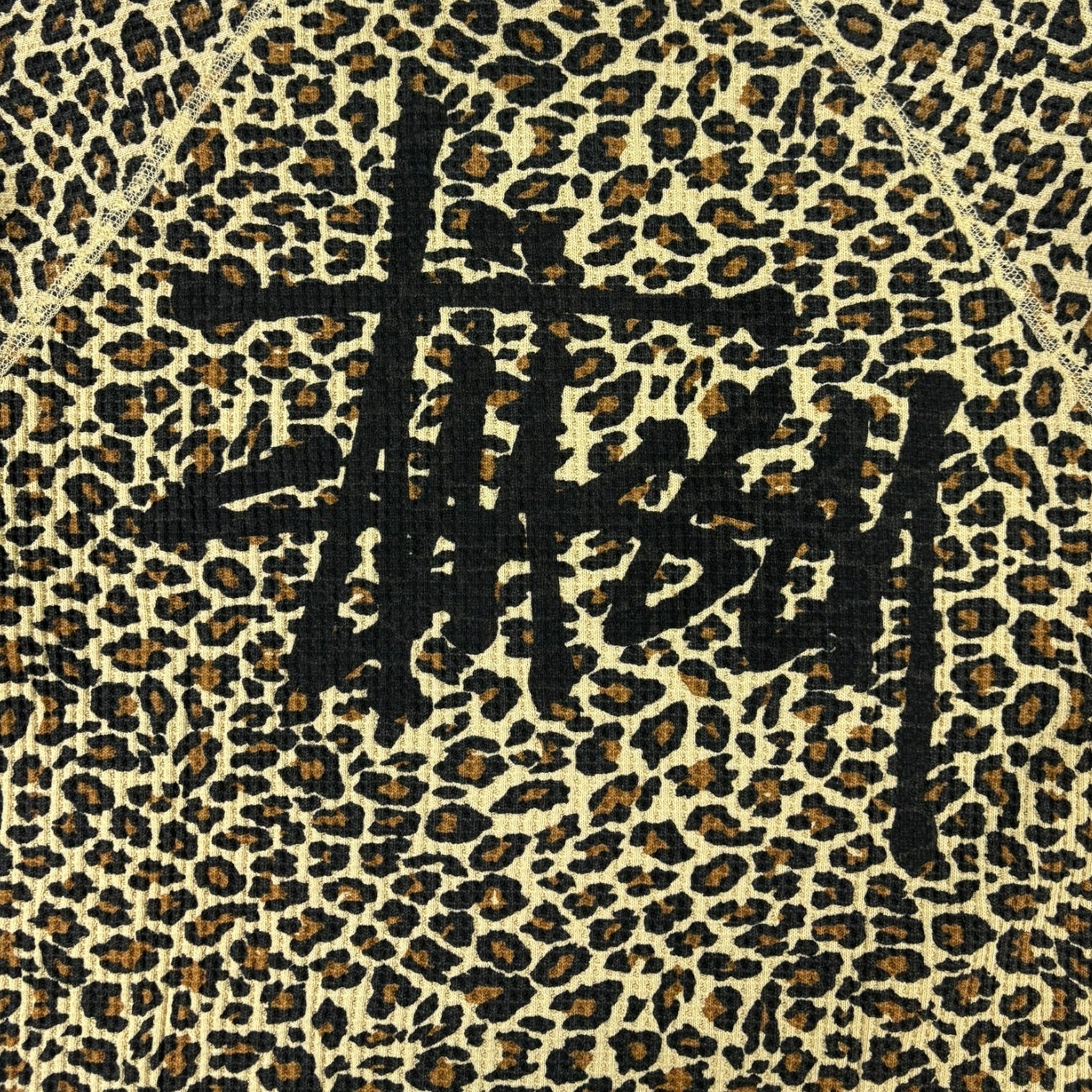 Stussy Basic LS Thermal Leopard