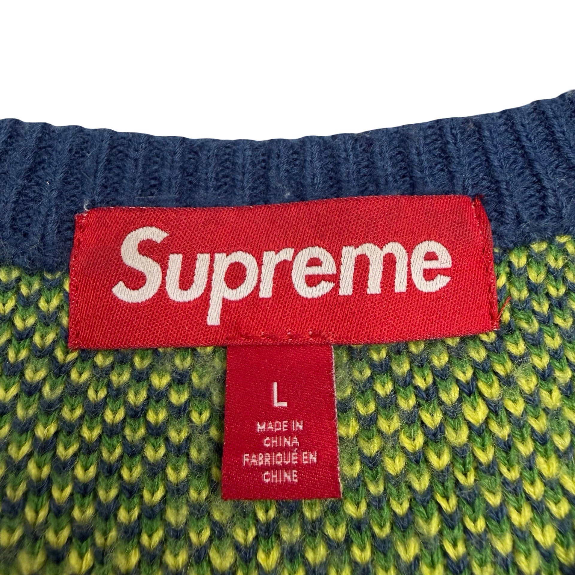 Supreme Blow Knit Sweater Navy