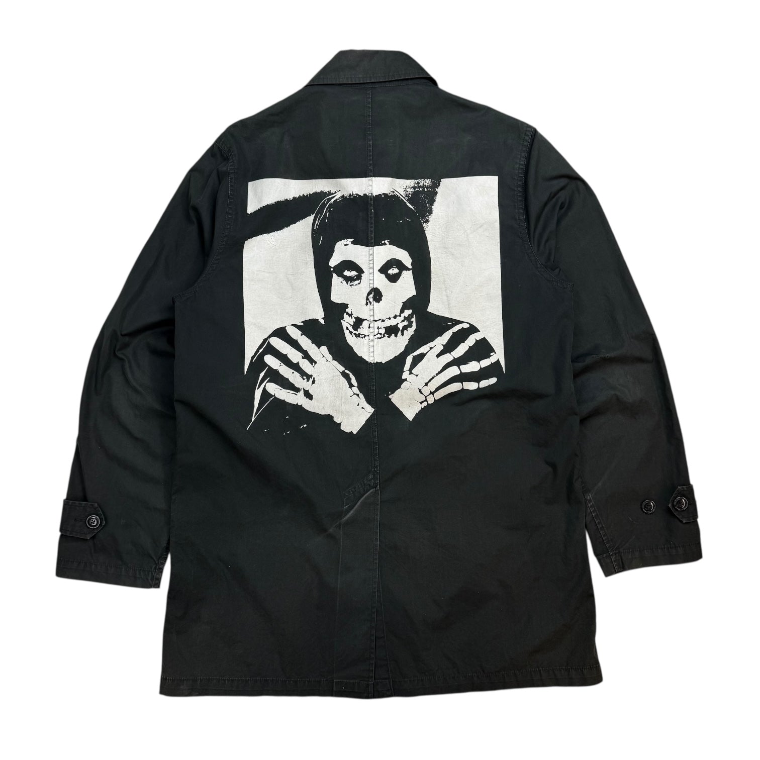 Supreme x The Misfits Trench Coat Black