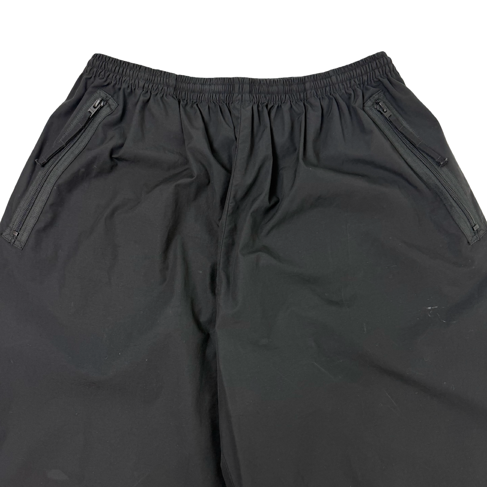 Acne Studios Nylon Wide Leg Track Pants Black