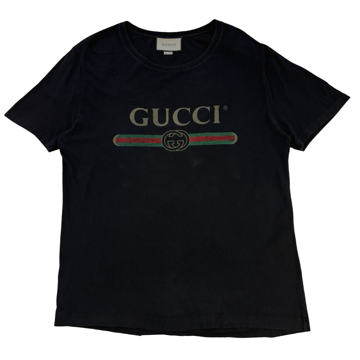 Gucci Vintage Logo T-Shirt Black