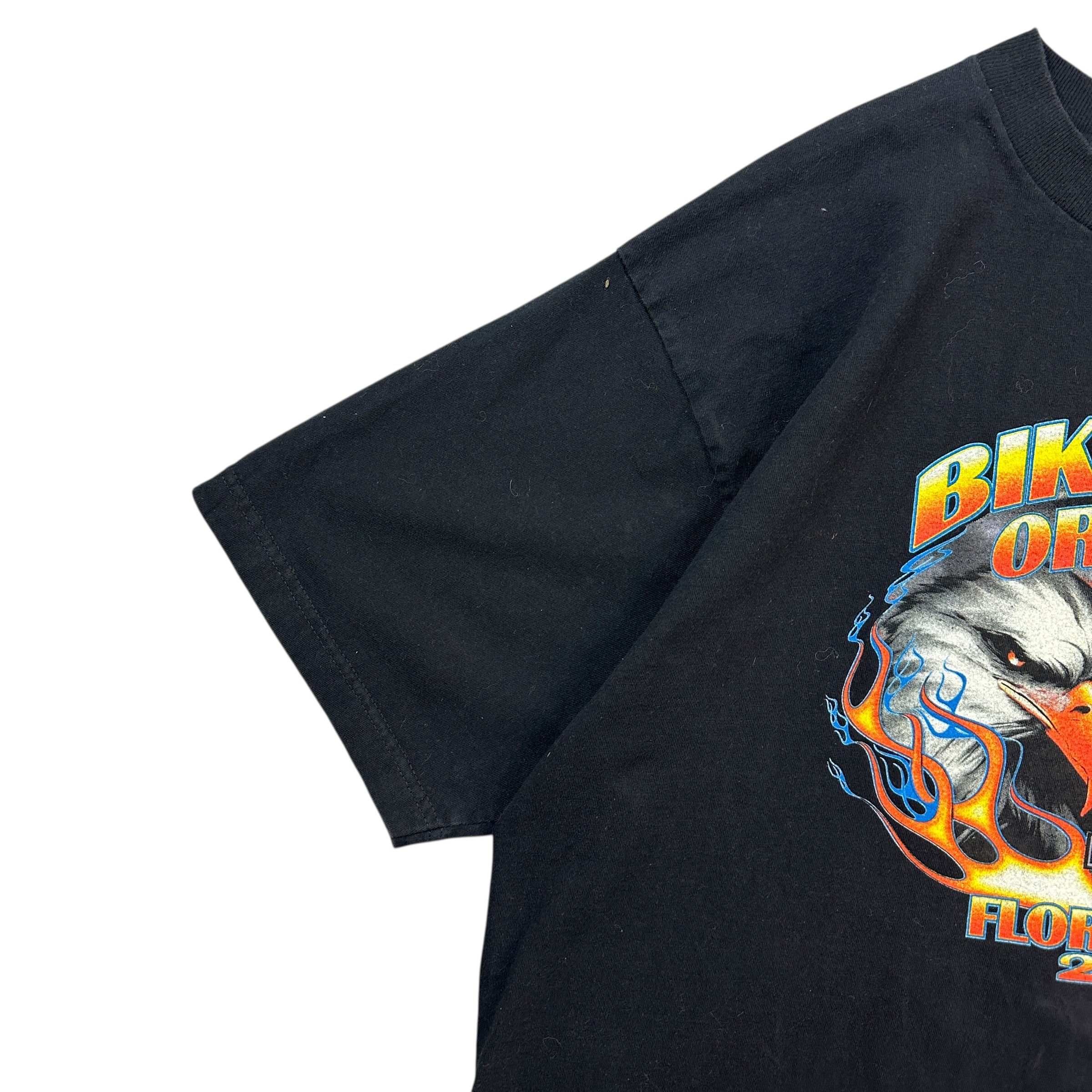 Vintage Harley Davidson Orlando Bike Week Tee Black