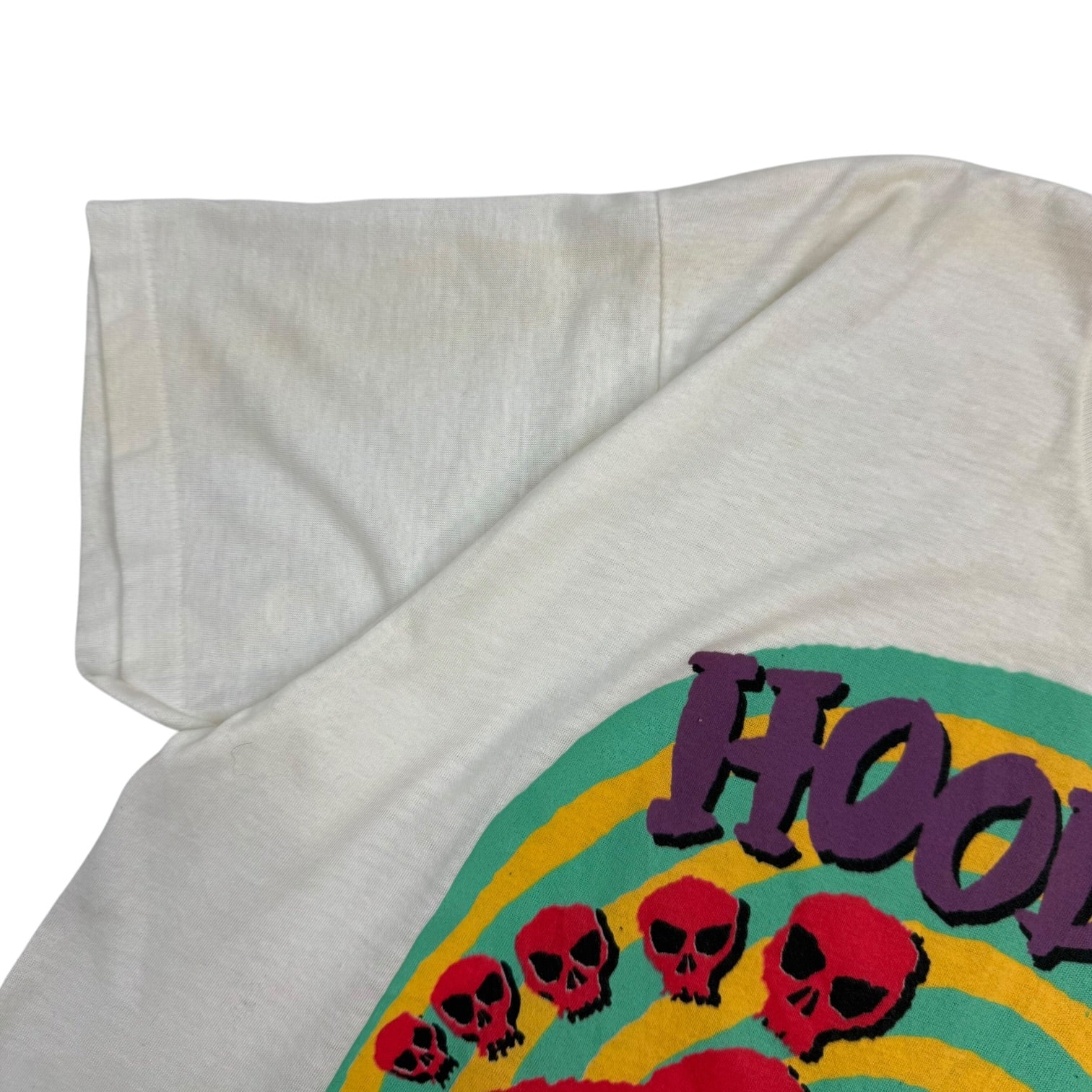 1987 Hoodoo Gurus Blow Your Cool Tour Tee White