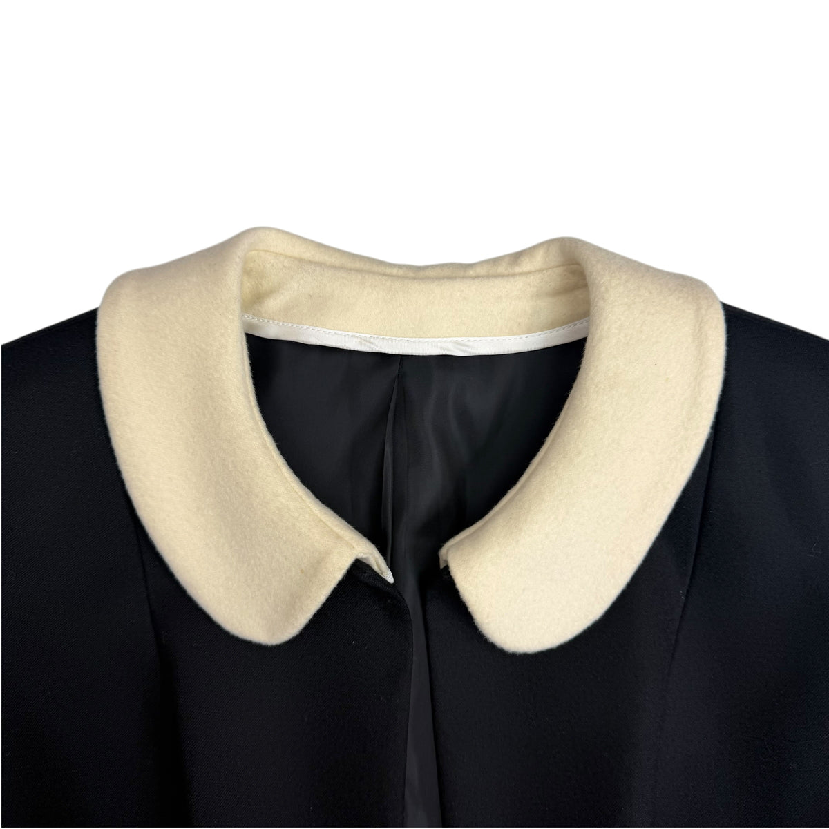 (W) Vintage Lamania Cropped Jacket Black