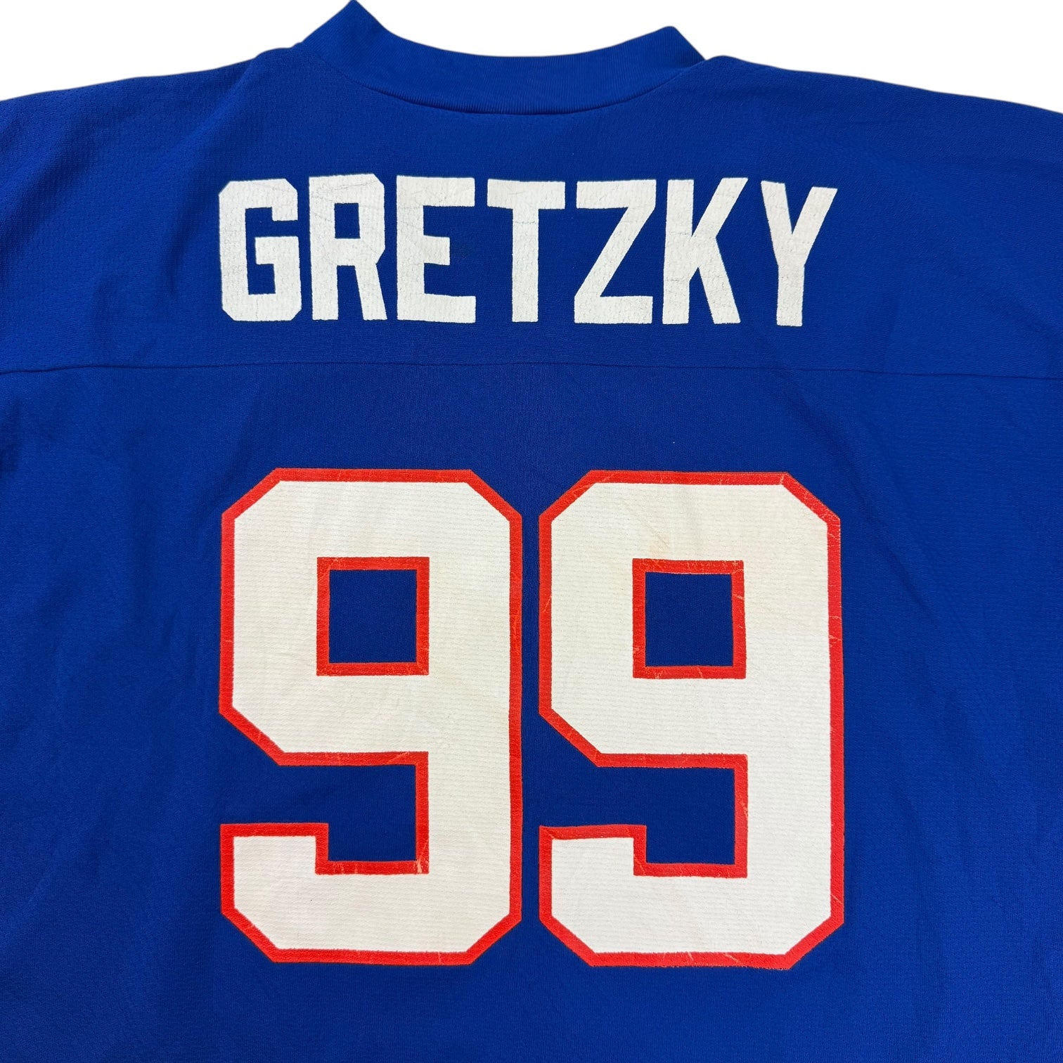 Vintage New York Rangers Wayne Gretzky Liberty Logo Jersey