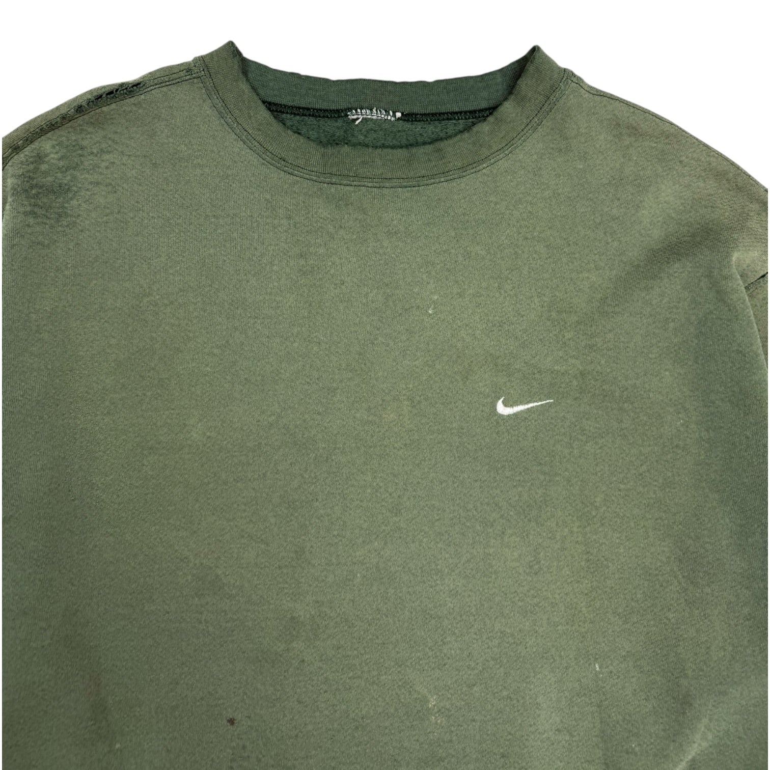 Vintage Nike Swoosh Crewneck Green