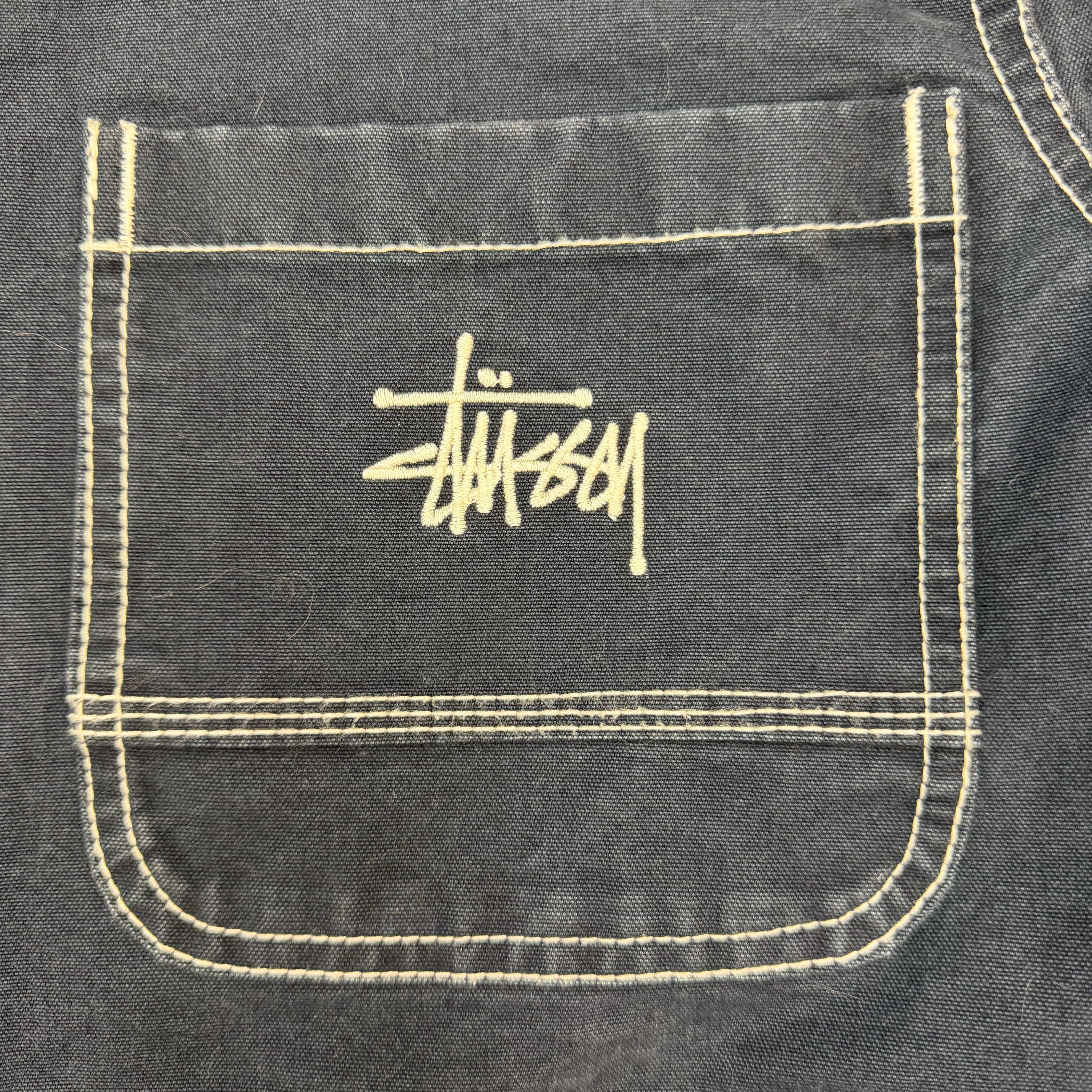 Stussy Brushed Moleskin Chore Jacket Navy
