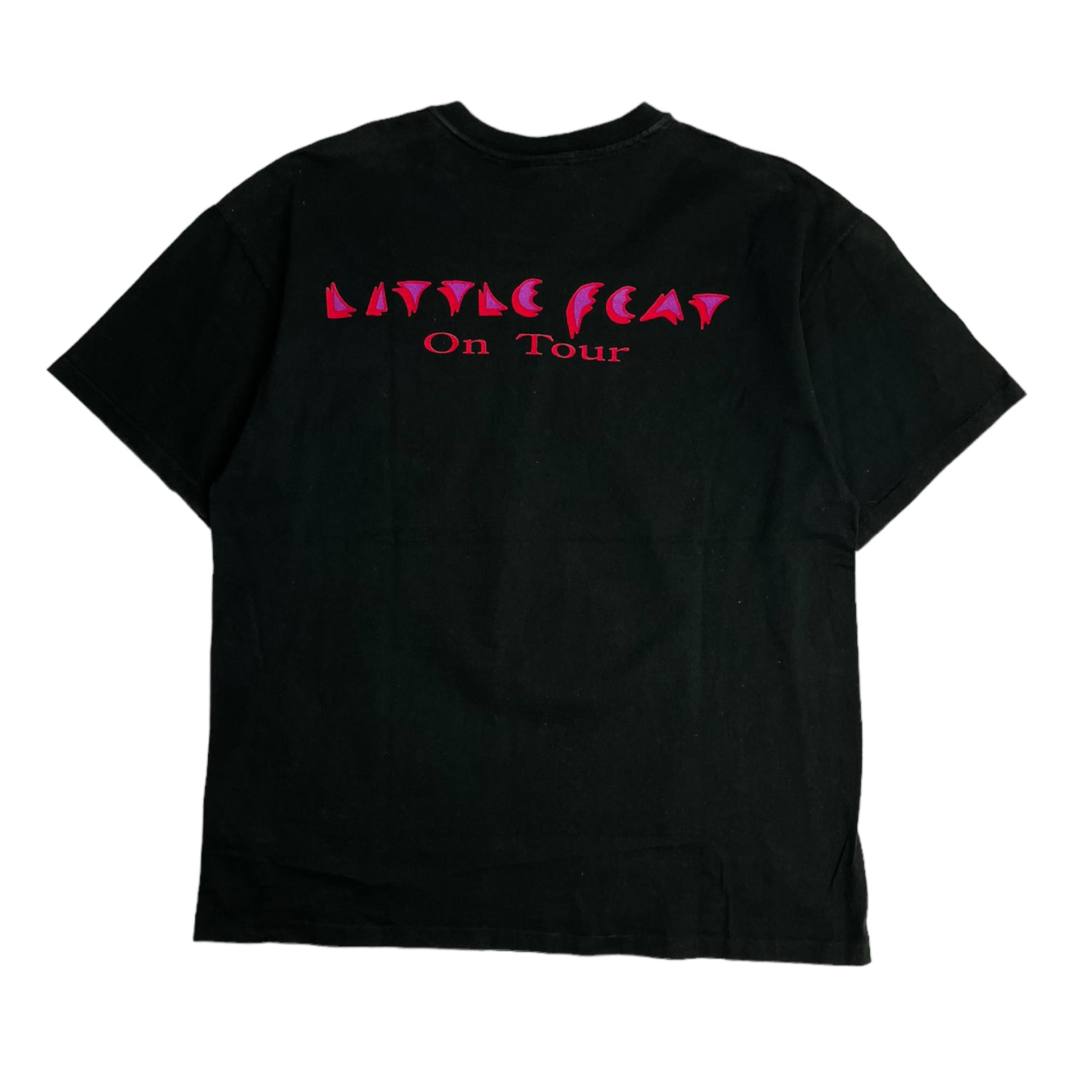Sleek Black 1988 Little Feat Tour T-Shirt