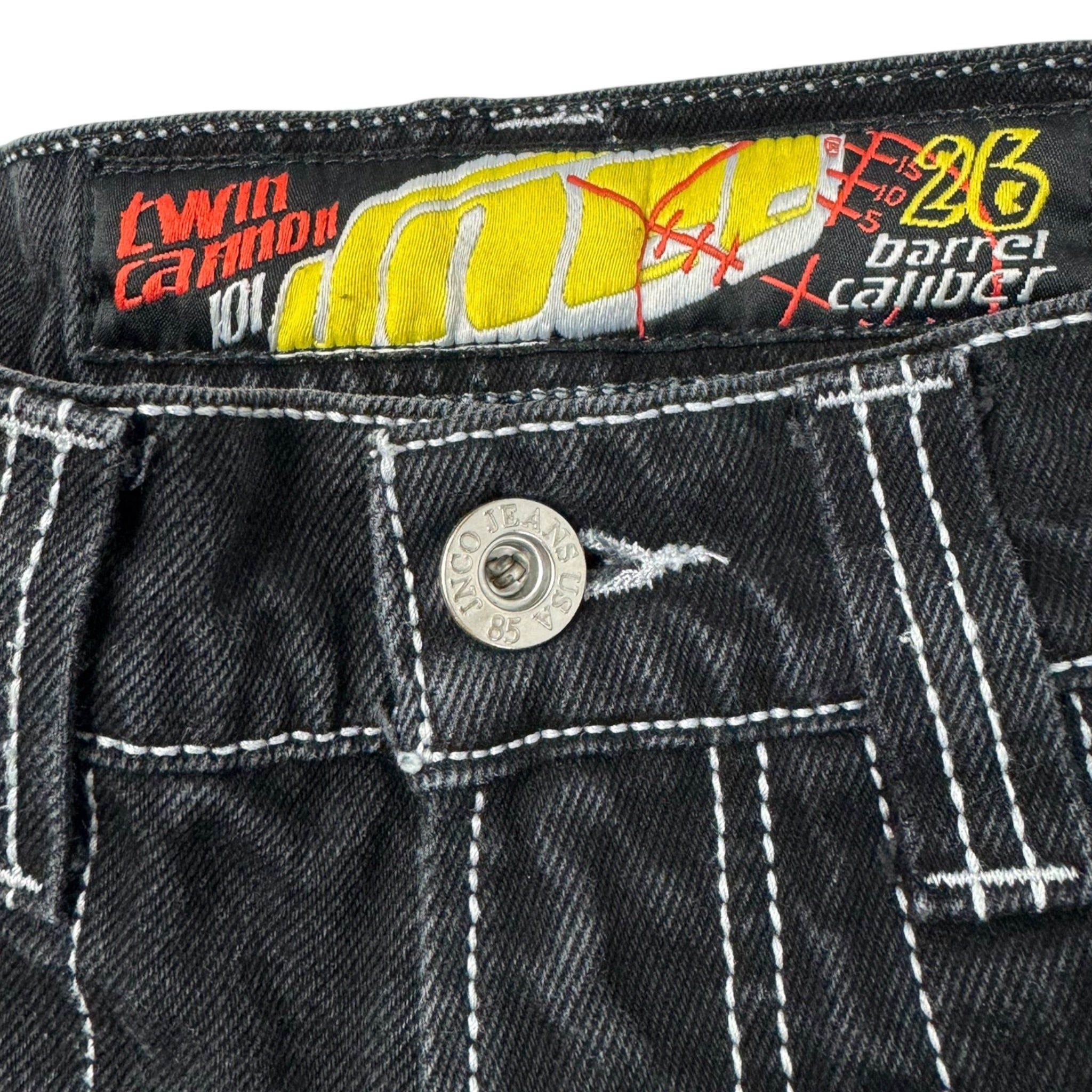 JNCO Twin Canon 101 Baggy Denim Bottoms